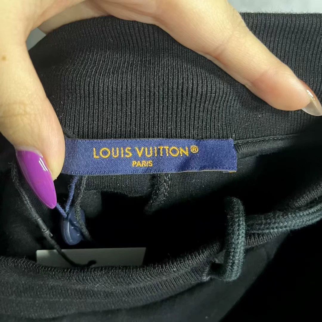 Louis Vuitton louis vuitton black casual shorts with drawstring Size US 28 / EU 44 - 3 Thumbnail