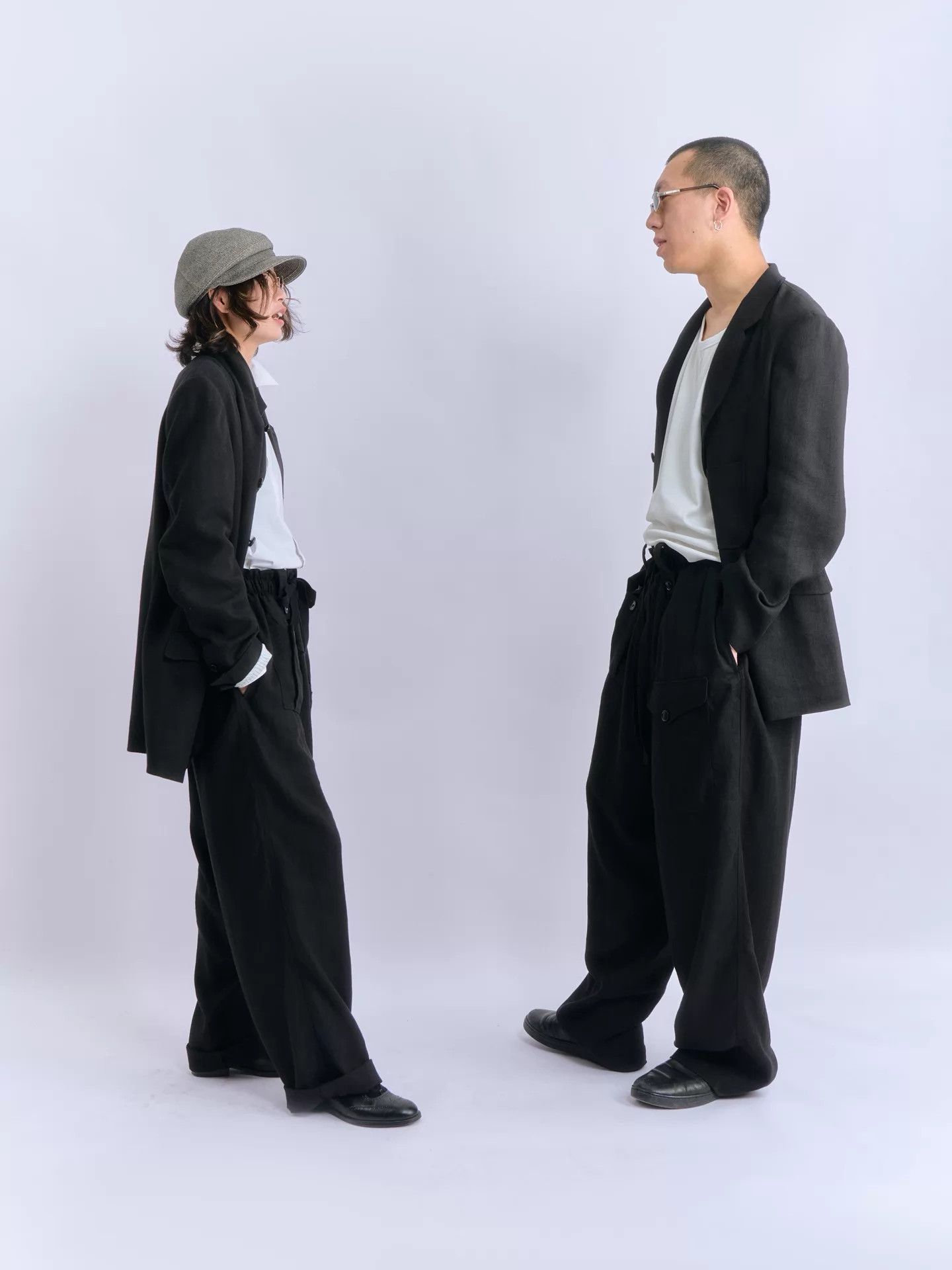 Other YUKIO SATO Sato Pants Ramie Tencel Wide-Leg Size US 34 / EU 50 - 5 Thumbnail