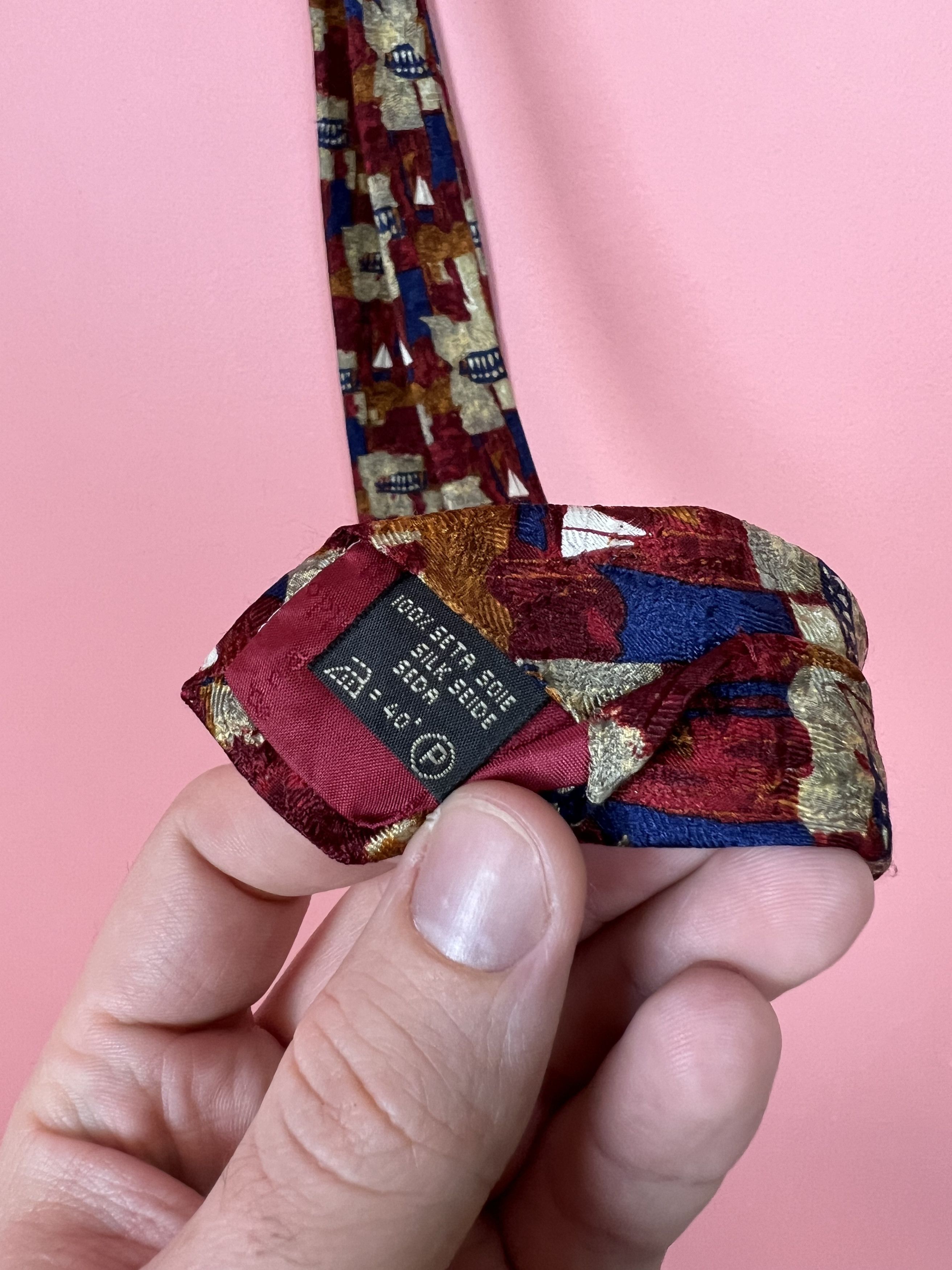 Ermenegildo Zegna Ermenegildo Zegna silk tie vintage rare luxury classic Size ONE SIZE - 2 Thumbnail