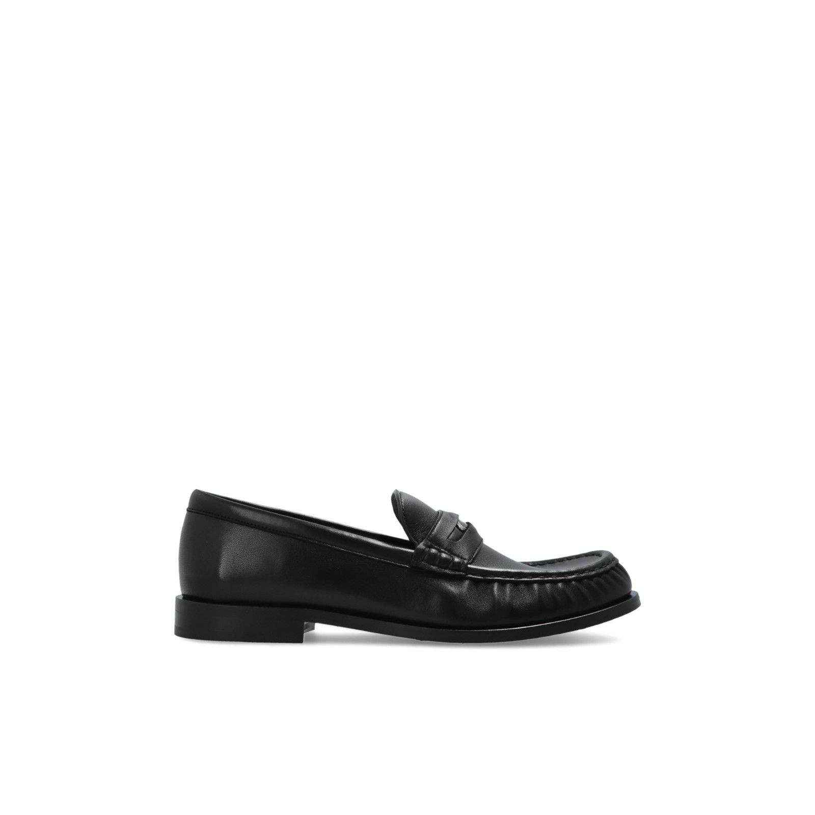 Burberry BURBERRY Black Leather Loafers New & Authentic 