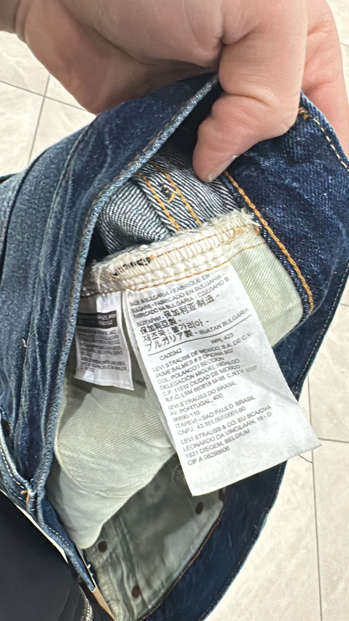 Levi's Vintage Clothing LVC Levi's Vintage Clothing 1955 501XX BigE Selvedge Jeans Size US 34 / EU 50 - 7 Thumbnail