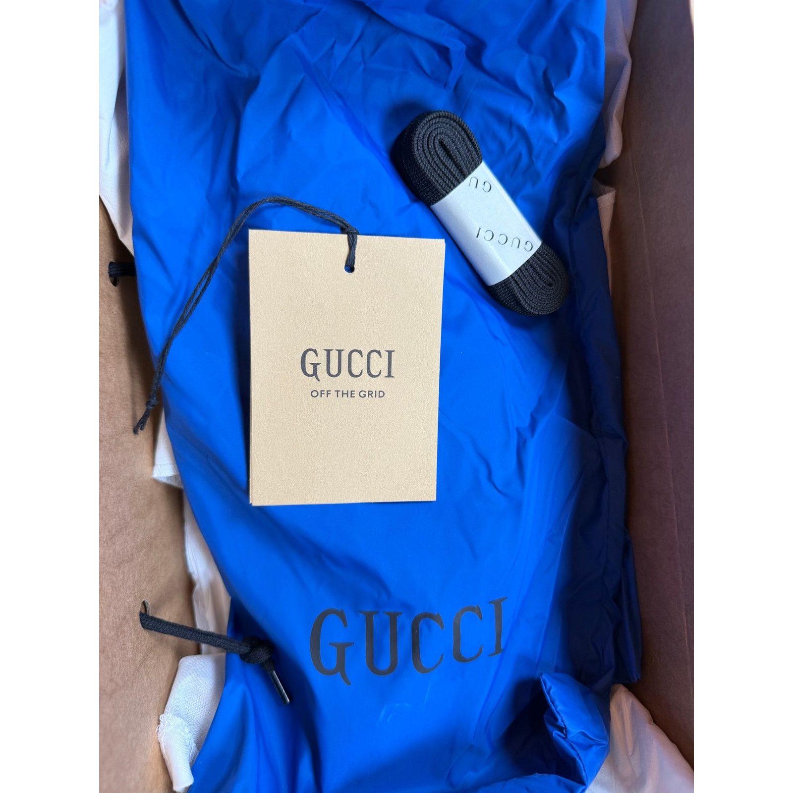 Gucci Size 8US - Gucci 1977 Blue Low Top Sneakers NEW Size US 8 / EU 41 - 10 Thumbnail