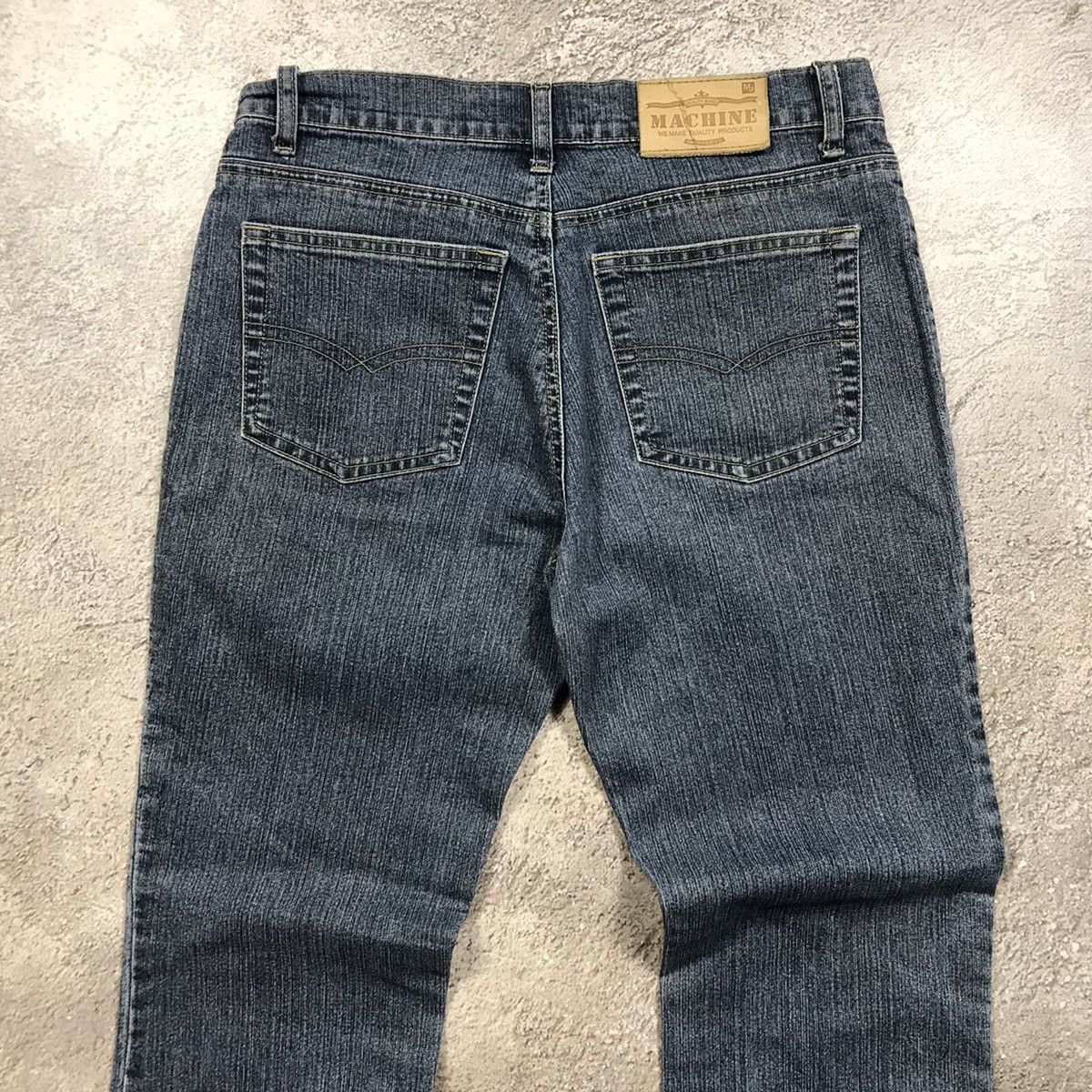 Vintage Vintage 90s Baggy Distressed Wide Leg Jeans Grunge Y2K 28 Size 28" / US 6 / IT 42 - 5 Thumbnail