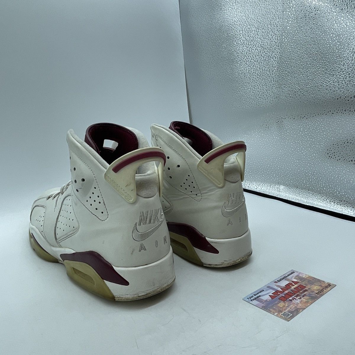 Jordan Brand Air Jordan 6 maroon Size US 11 / EU 44 - 4 Thumbnail