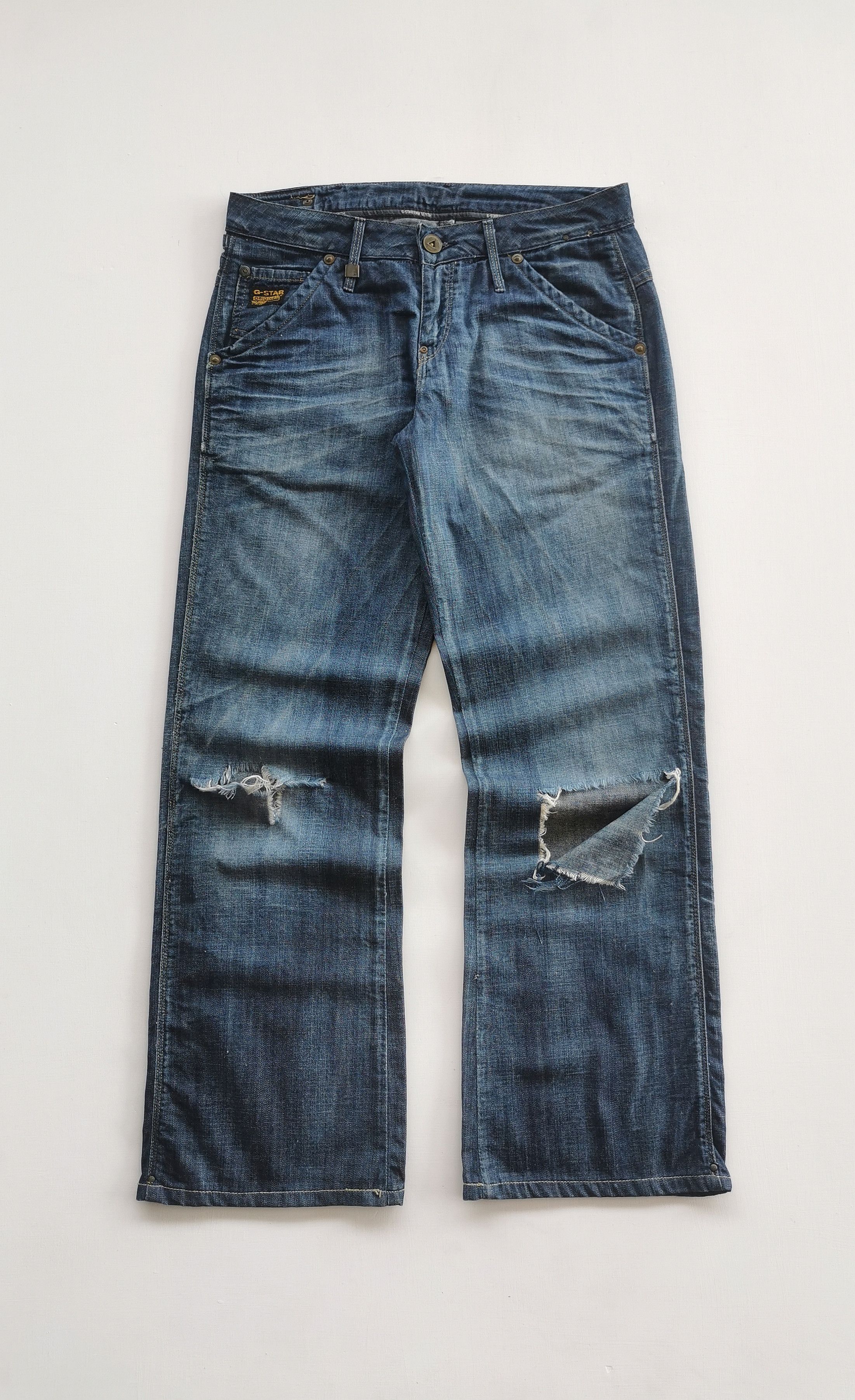 G-Star Vintage Ripped G-Star RAW Size 30" / US 8 / IT 44 - 1 Thumbnail