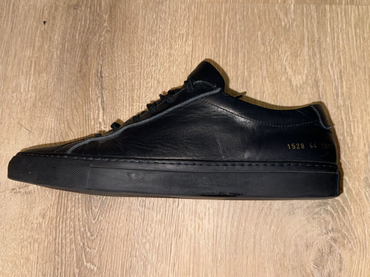 Common Projects Common Projects Achilles Low Black 1528 eu 44 1977 US 11 Size US 11 / EU 44 - 7 Thumbnail