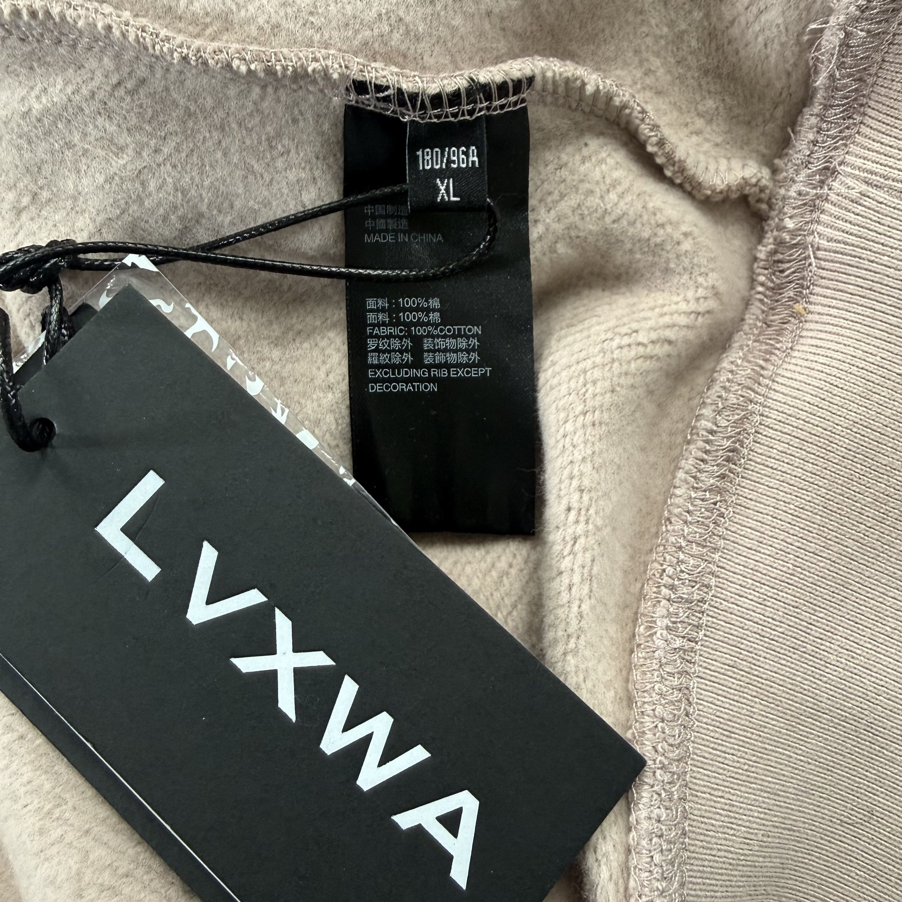 LVXWA LVXWA Mens Graphic Logo Hoodie Oversized Sweatshirt XL NEW Size US XL / EU 56 / 4 - 7 Thumbnail