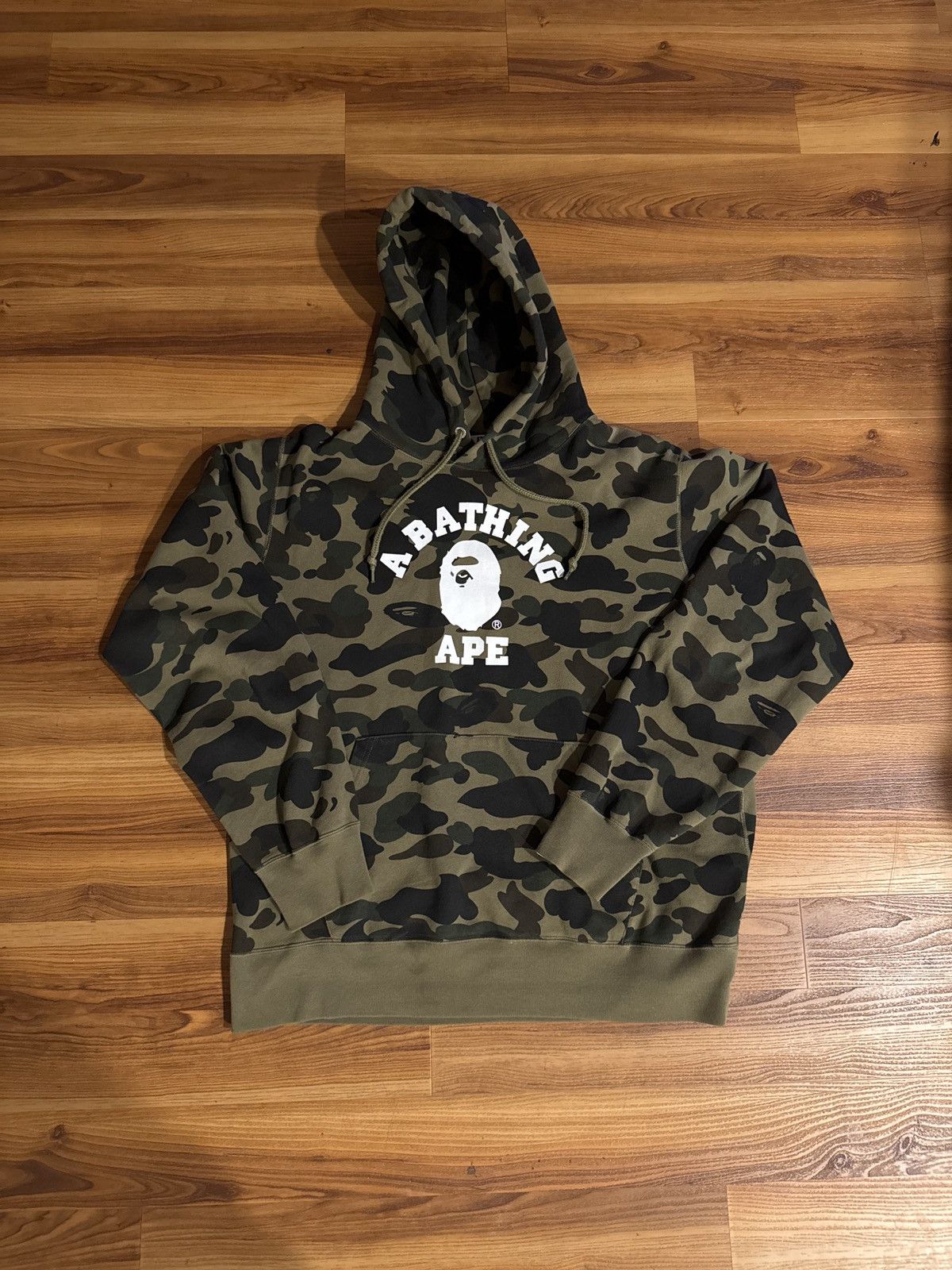 1st Camo College Pullover Hoodie - Main Image