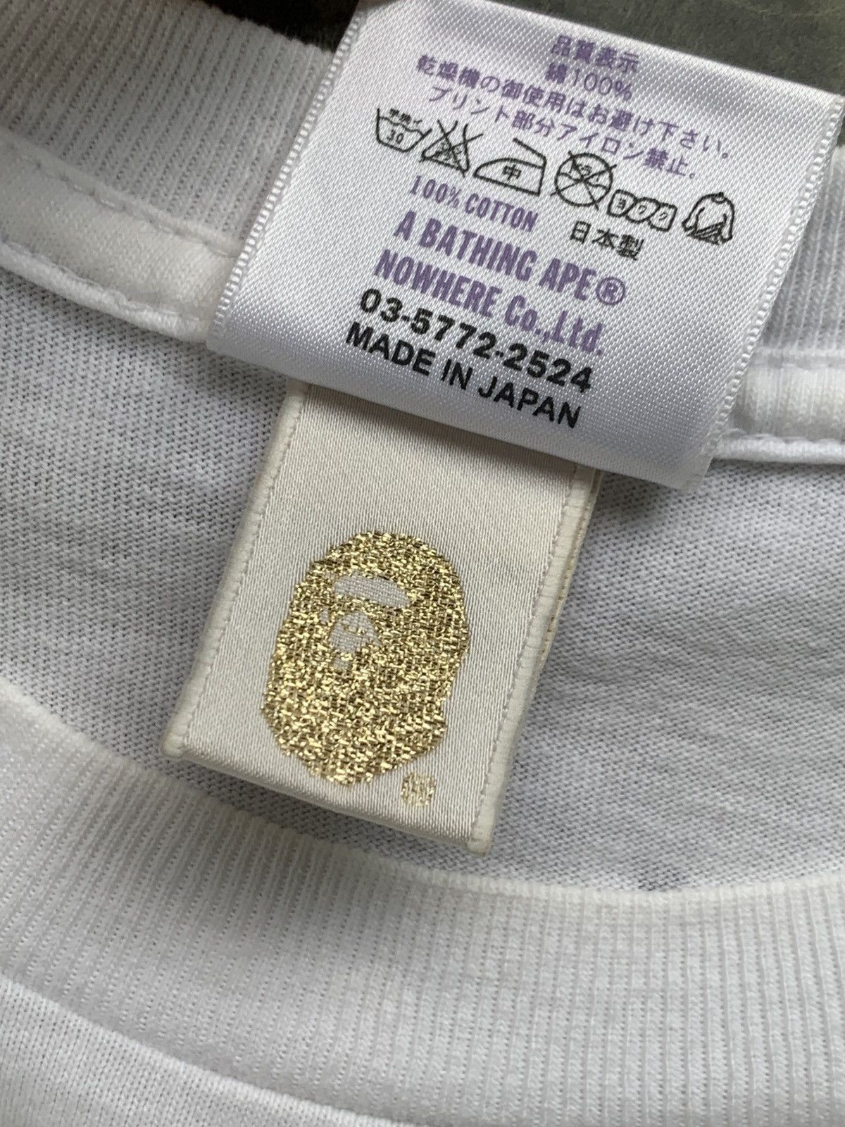 Bape × Wtaps Bape X Wtaps NFS Ursus Behind The Mask Tee Size US M / EU 48-50 / 2 - 4 Thumbnail