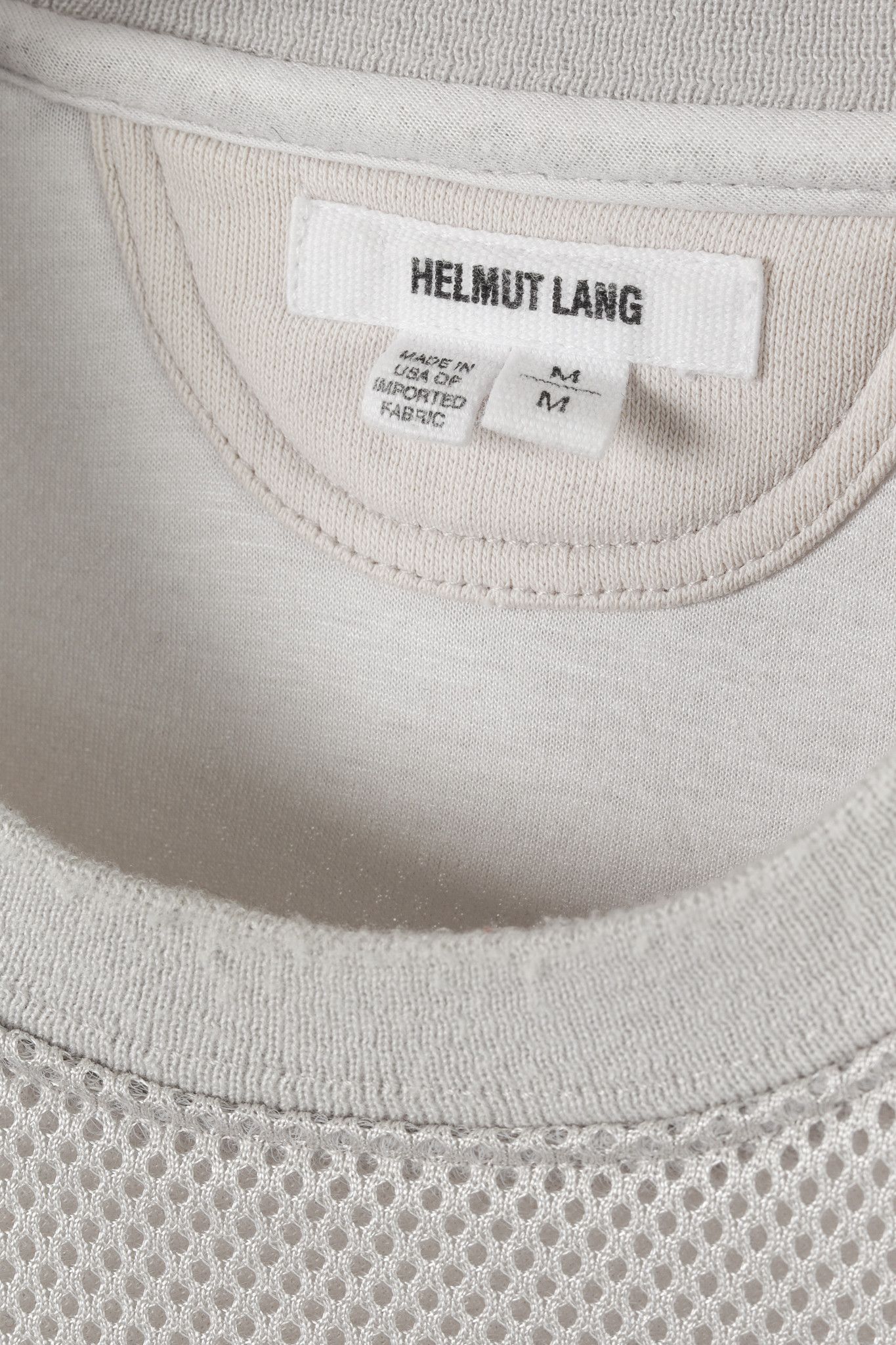 Helmut Lang Helmut Lang SS/15 Fog Bonded Mesh Sweater Size US M / EU 48-50 / 2 - 3 Thumbnail