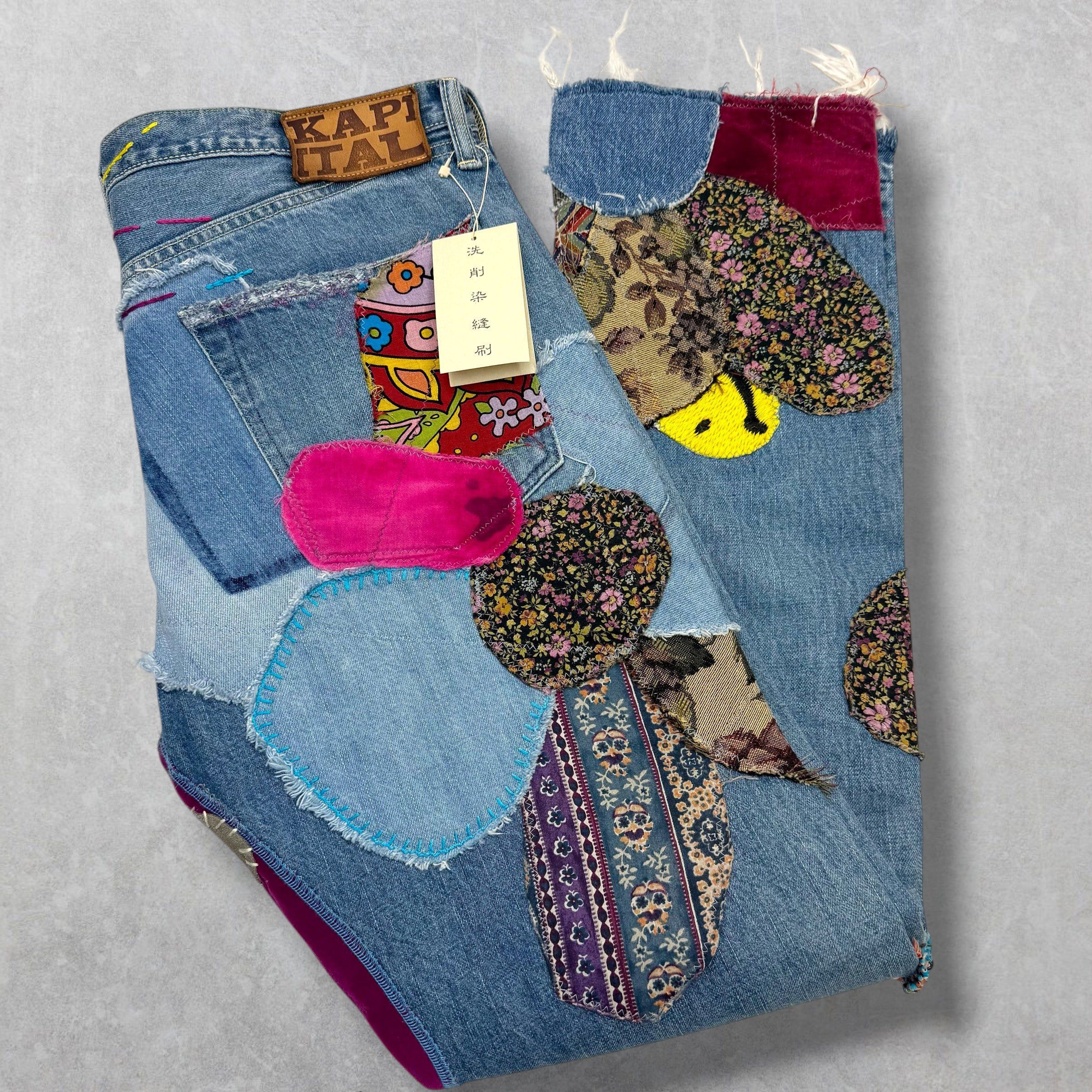 Kapital Kapital 14oz Crazy El Paso 5P Patch Jeans 36 Size US 36 / EU 52 - 3 Thumbnail