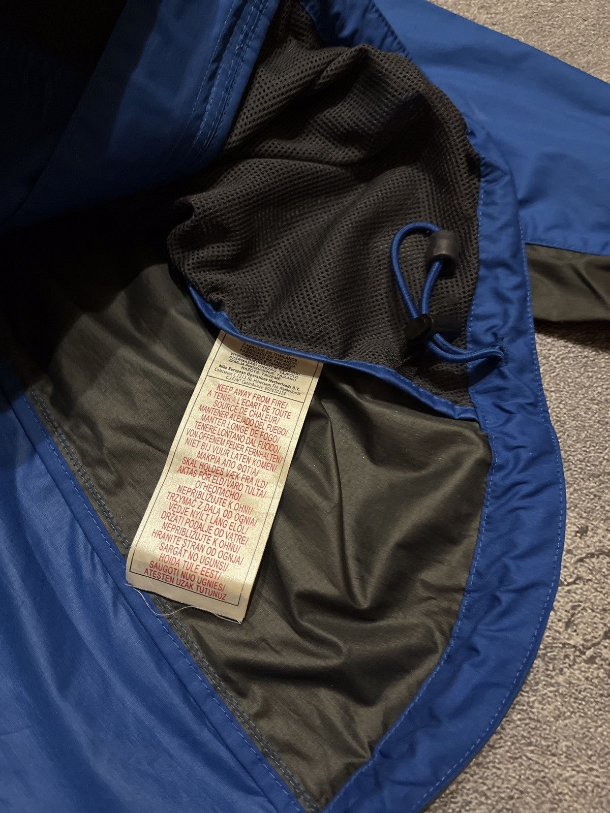 Nike × Vintage Nike Vintage Nylon Jacket Clima-fit Size US M / EU 48-50 / 2 - 8 Thumbnail