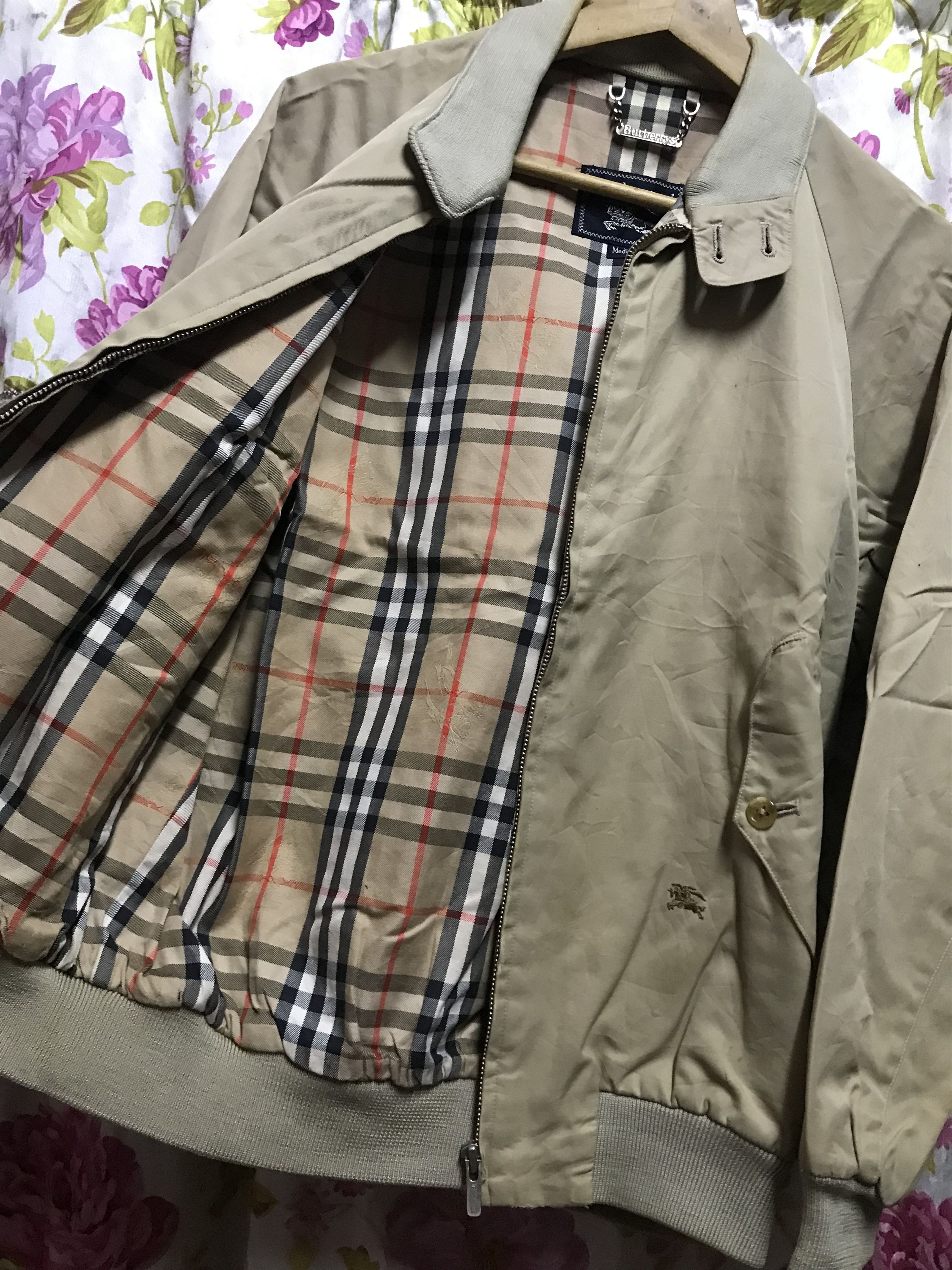 Burberry Vintage Burberry Harritong Jacket Size US M / EU 48-50 / 2 - 4 Thumbnail