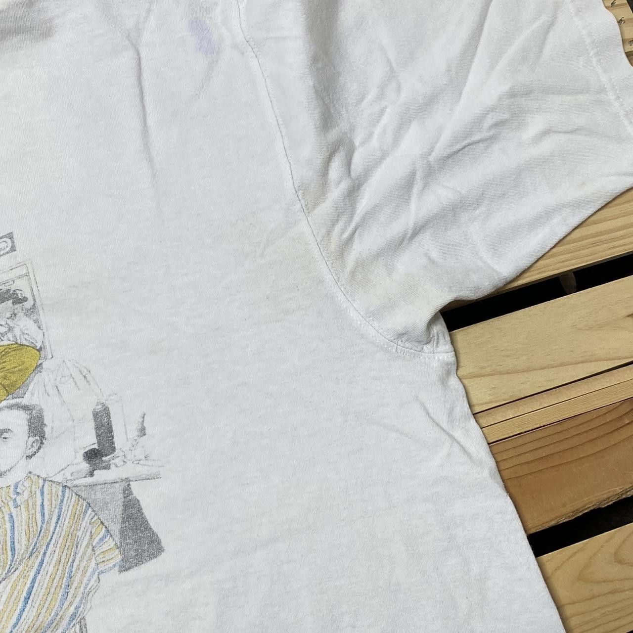 Ecko Unltd. Ecko Unltd. Barbershop White Y2K Hip Hop Tee Size 2XL Size US XXL / EU 58 / 5 - 4 Thumbnail