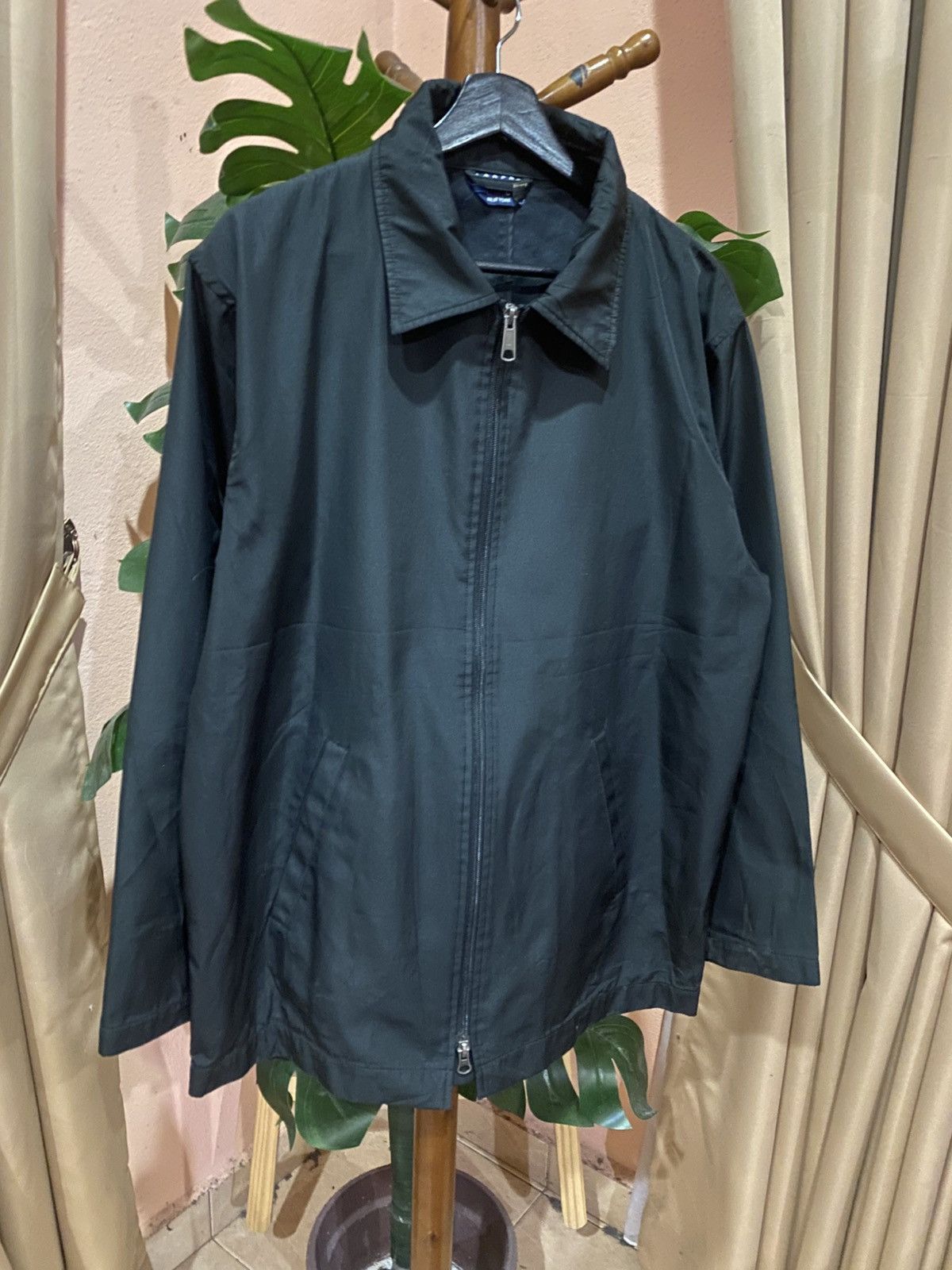 Robert Stock Robert Stock New York Vintage Black Zip-Up Jacket Minimalist Size US M / EU 48-50 / 2 - 3 Thumbnail