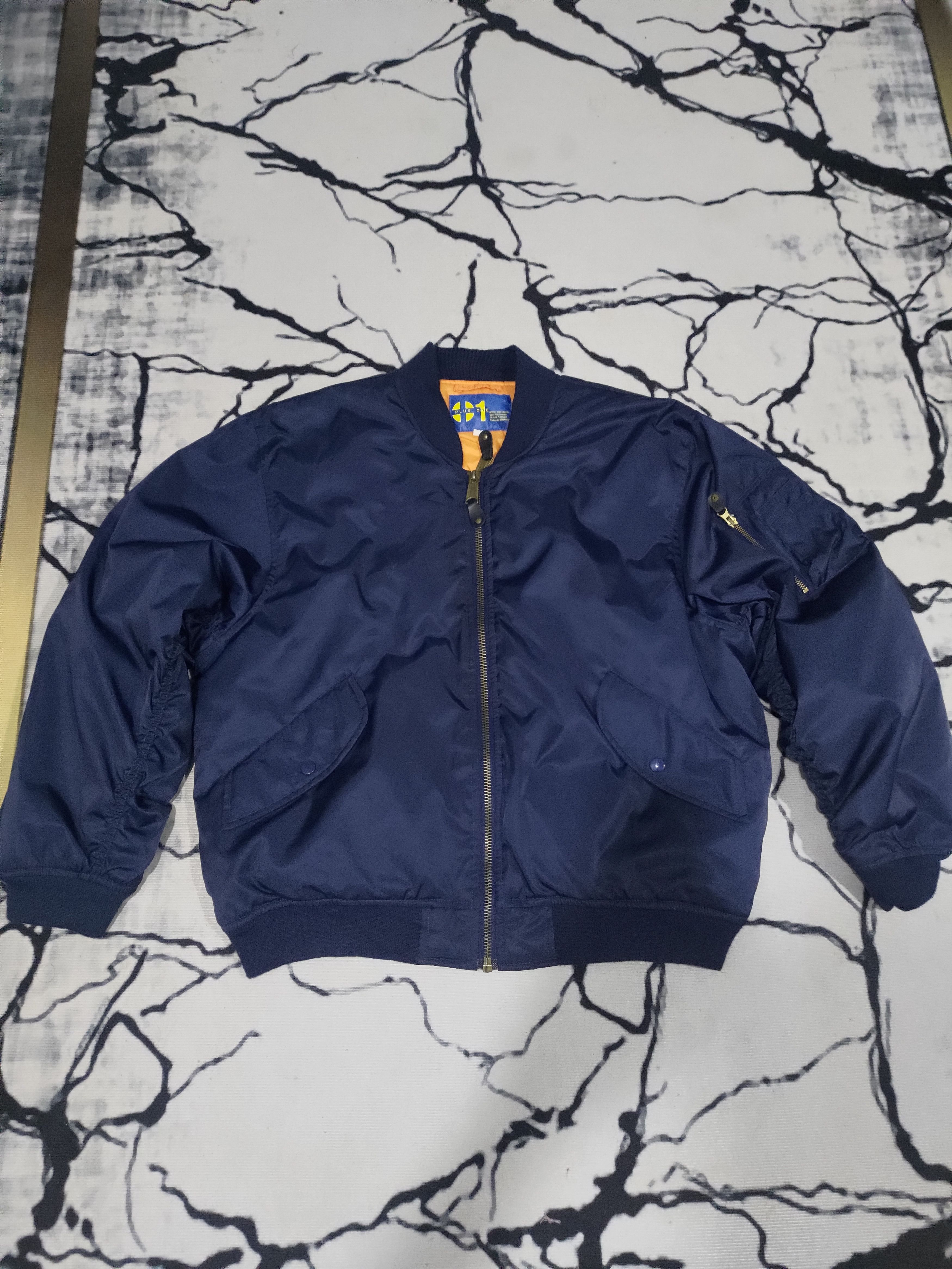 Japanese Brand Vintage Plus 1 Reversible Military Bomba Jacket Size US XXL / EU 58 / 5 - 1 Thumbnail
