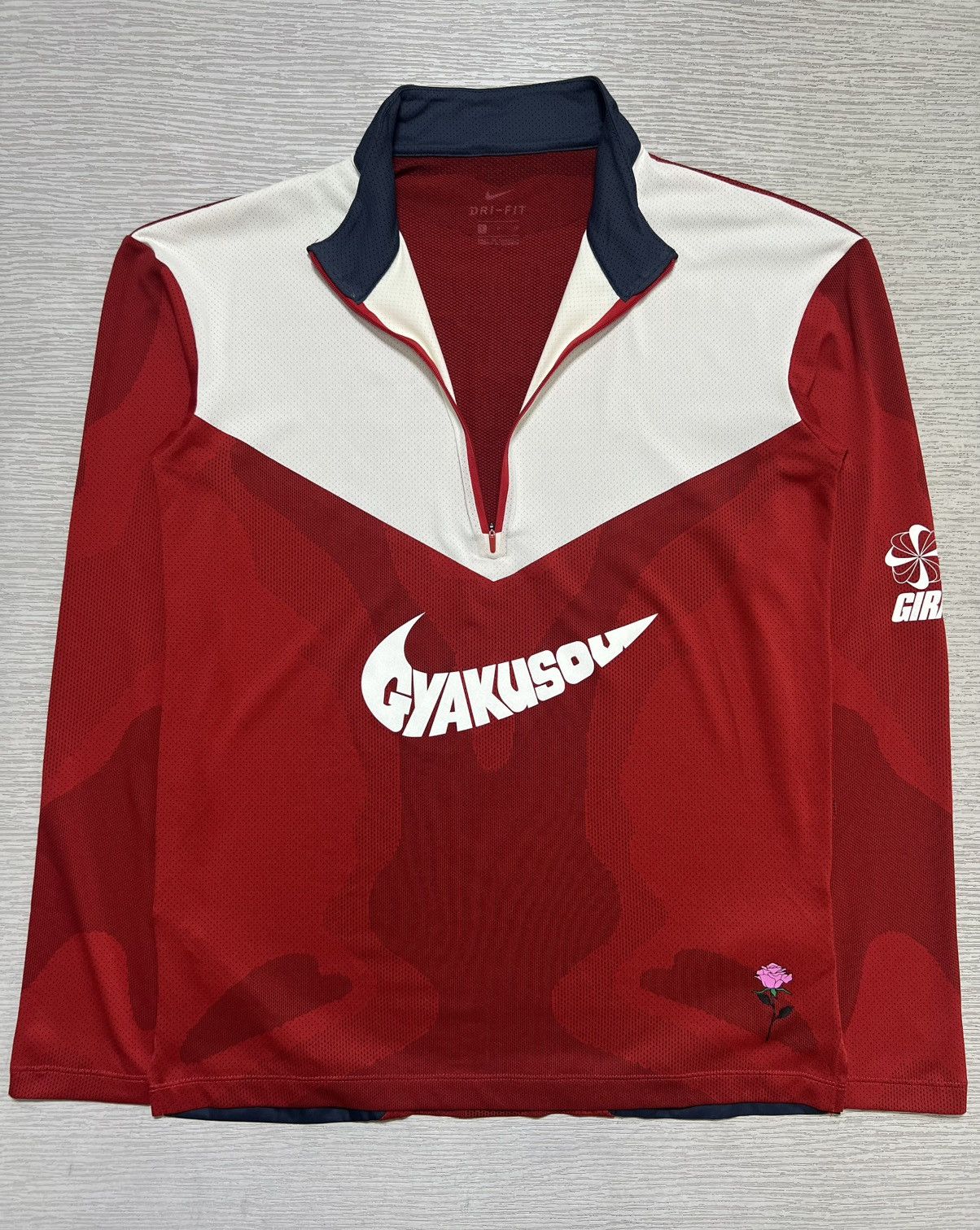 Nike × Undercover Nike - Undercover Gyakusou - NRG Half Zip Long-Sleeve Top Size US S / EU 44-46 / 1 - 2 Thumbnail