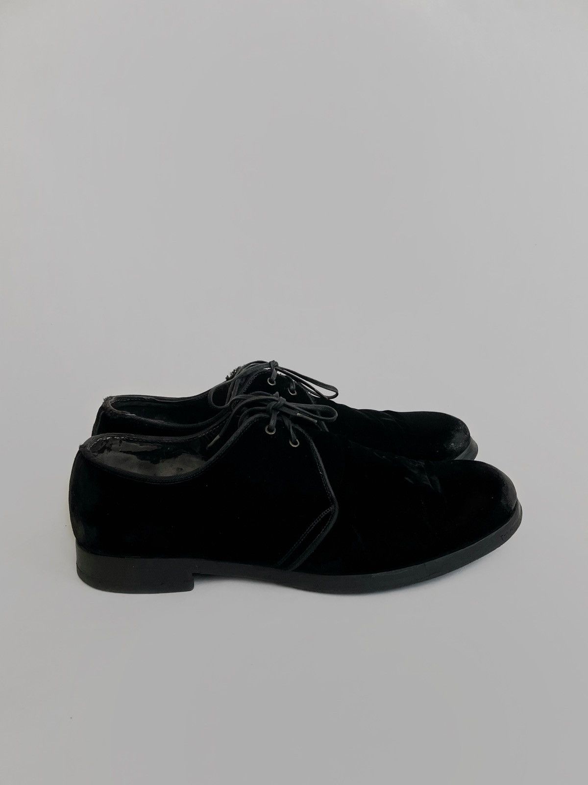 Dolce & Gabbana Dolce Gabbana distressed velour/leather casual shoes Size US 8.5 / EU 41-42 - 5 Thumbnail
