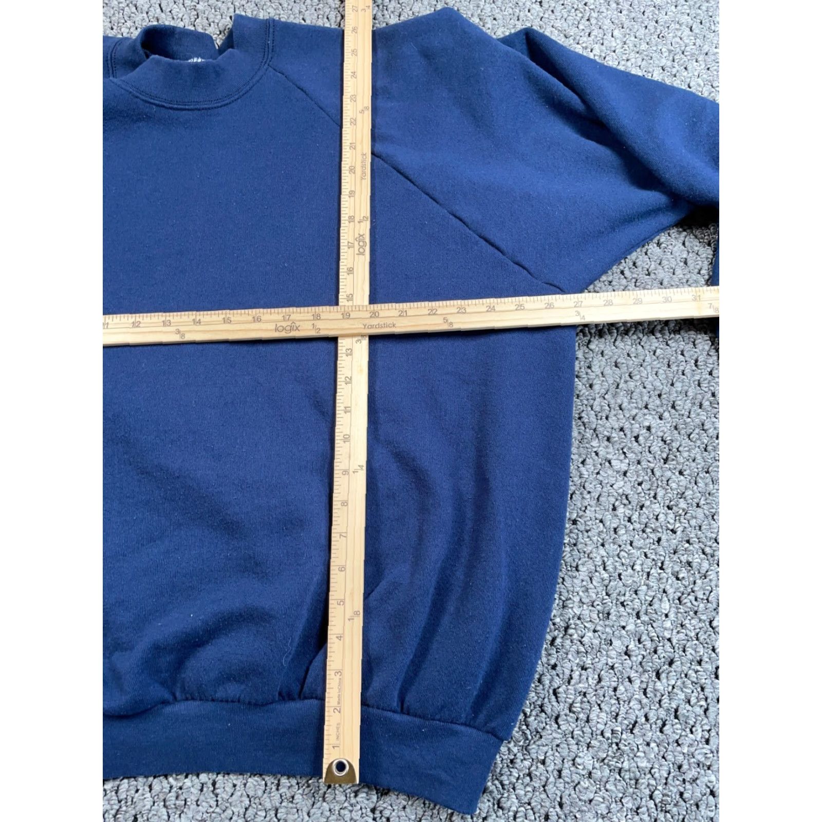 Fruit Of The Loom **VTG 90s Fruit of the Loom Women's 2XL Dark Blue Crewneck Sweatshirt** User: VTG 90s Fruit of the Loom Women's 2XL Dark Blue Crewneck Sweatshirt Size XXL / US 16-18 / IT 52-54 - 4 Thumbnail