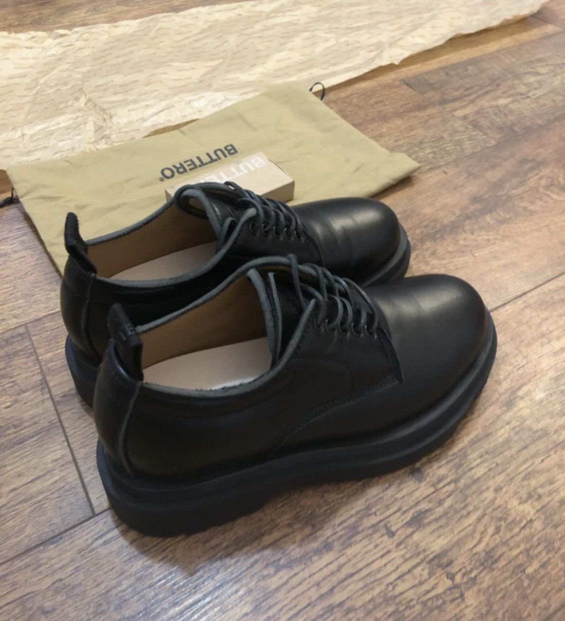 Buttero Buttero black leather derbies - men’s Size US 7 / EU 40 - 8 Thumbnail