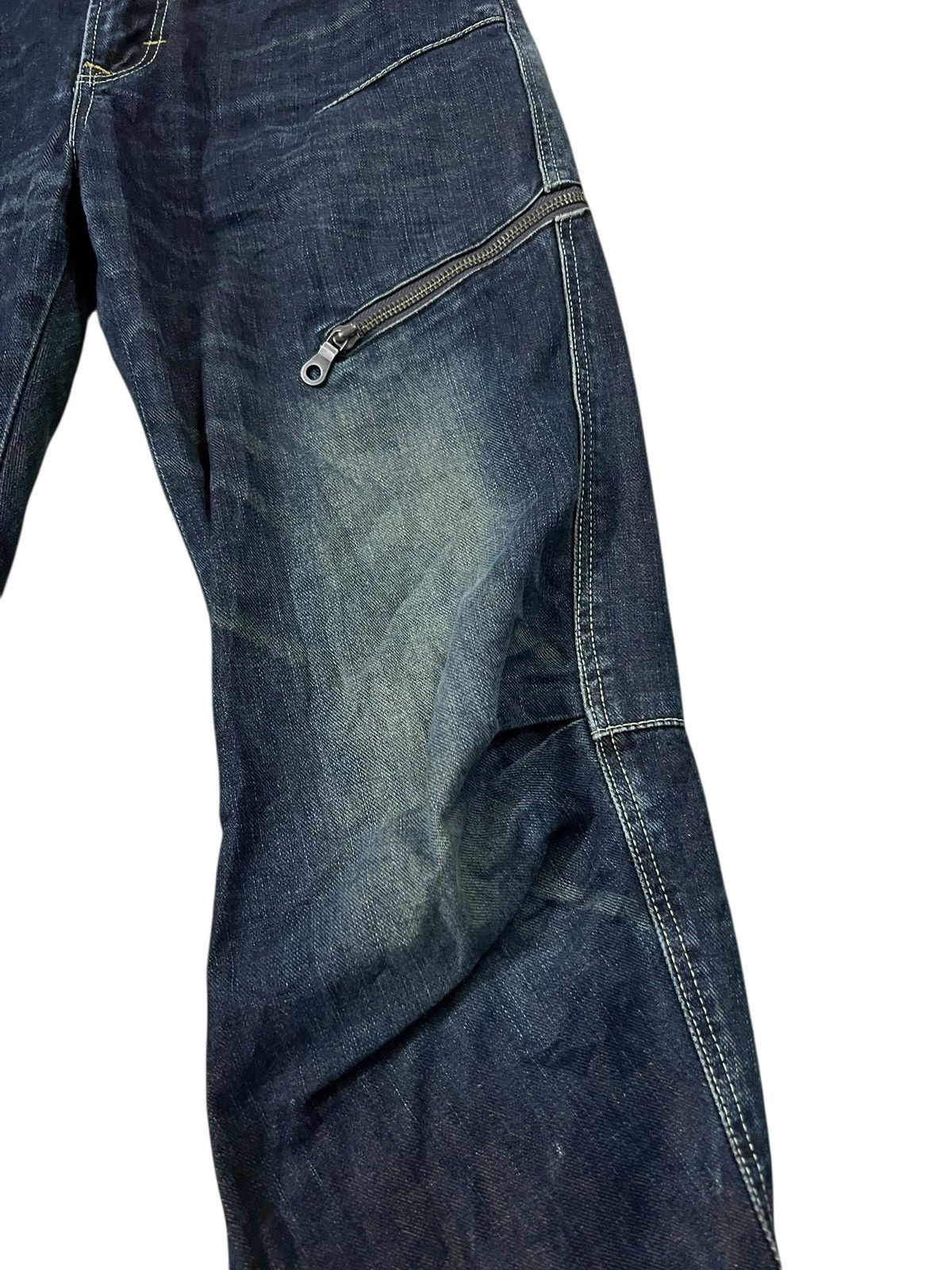 If Six Was Nine Lee Cowboy Backle Back Jean Size US 30 / EU 46 - 6 Thumbnail