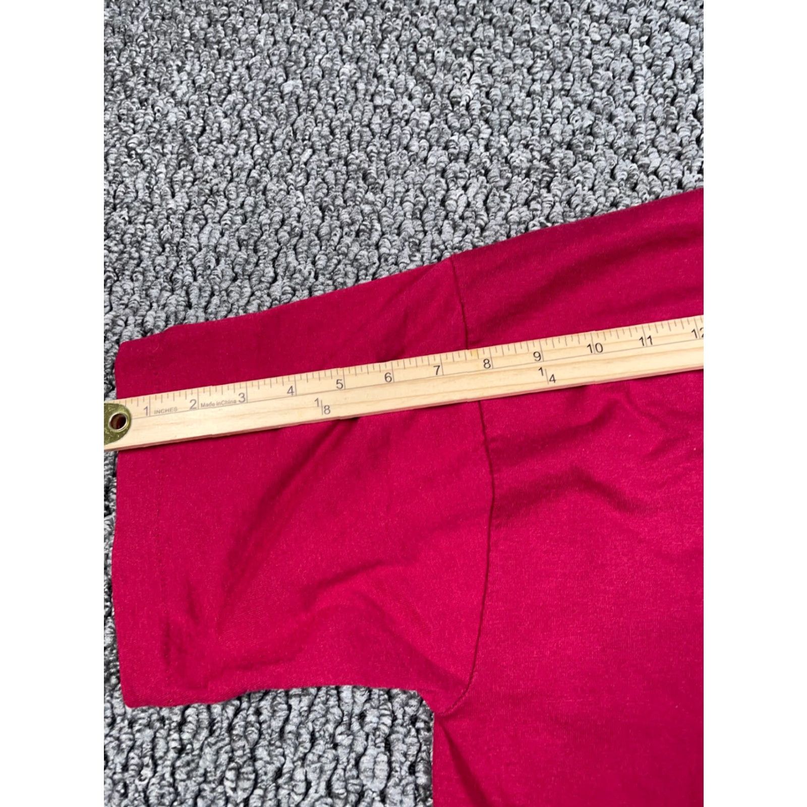 Fruit Of The Loom VTG Davison Michigan 90s T-Shirt Adult XL Dark Red 50-50 USA Tag Fruit of the Loom Size US XL / EU 56 / 4 - 7 Thumbnail