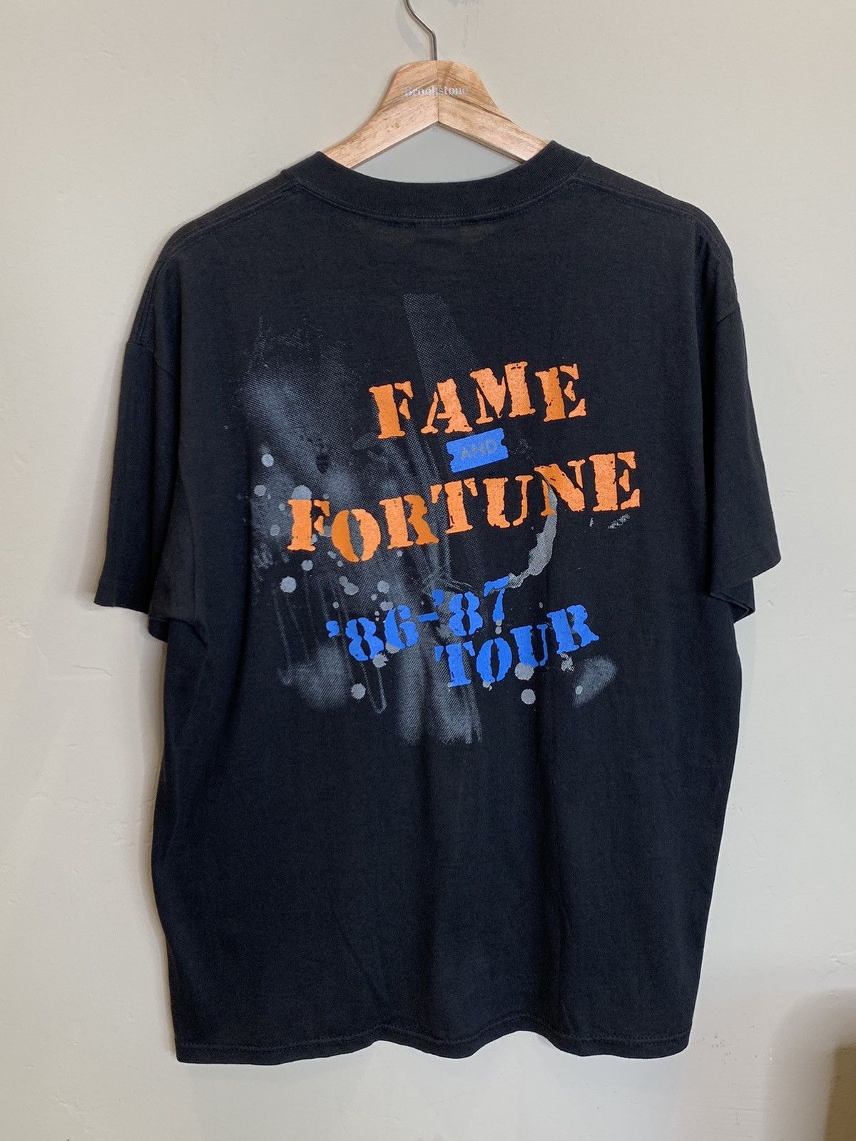 Band Tees *RARE* Vintage 86-87 Bad Company Fame And Fortune Tour Shirt Size US XL / EU 56 / 4 - 1 Thumbnail