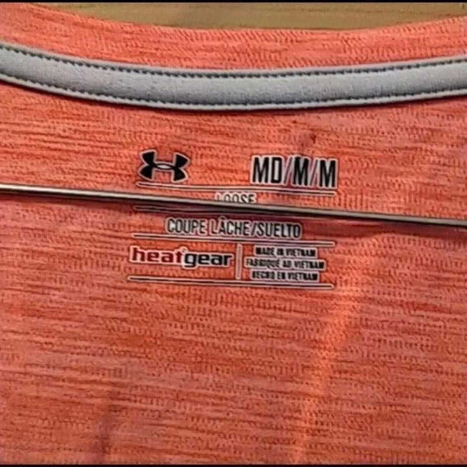 Under Armour Under Armour Women's Medium Orange Performance T-Shirt Size M / US 6-8 / IT 42-44 - 6 Thumbnail