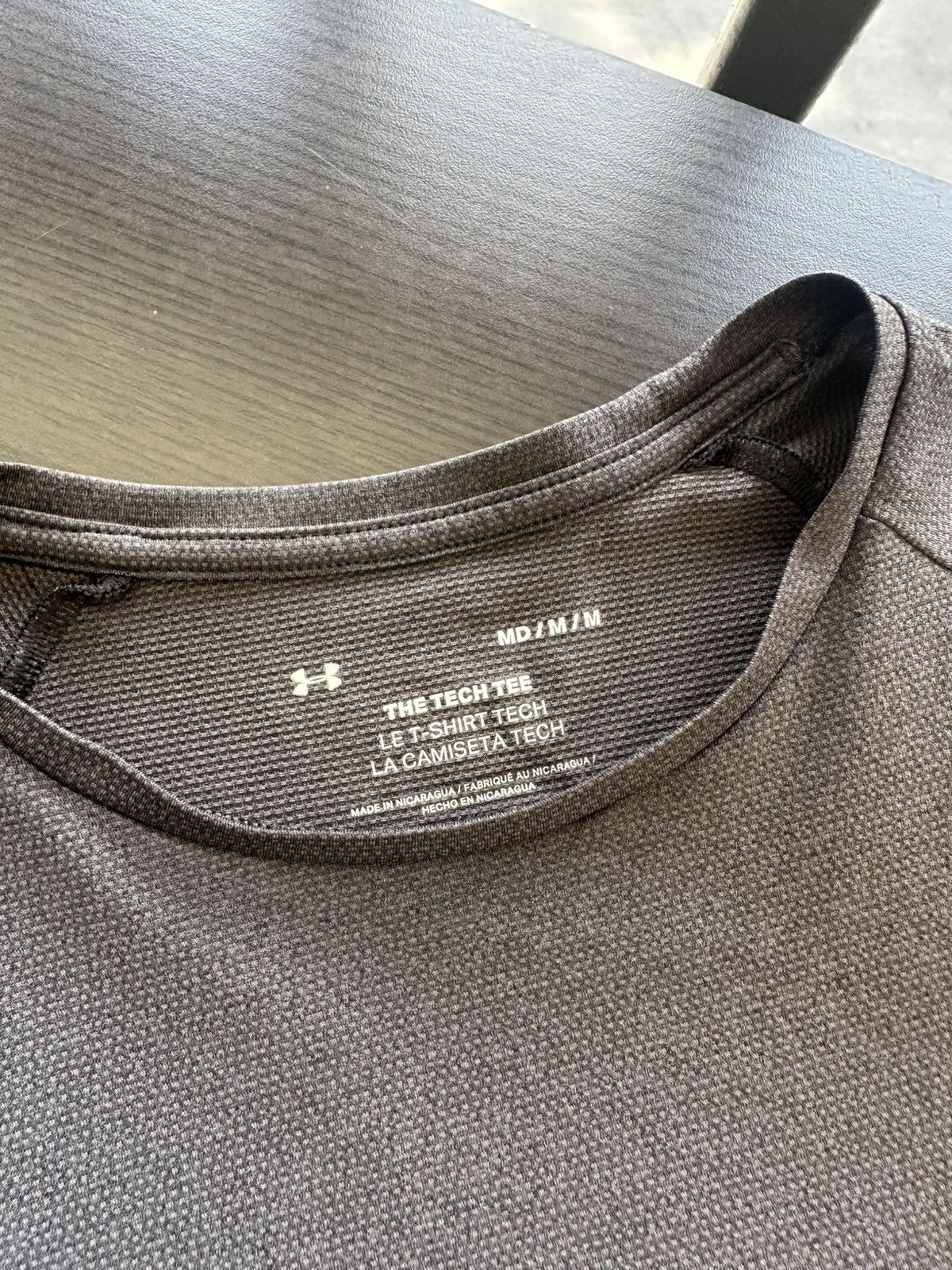 Under Armour Under Armour Mens Black Short Sleeve Athletic Gym Tee Size M Size US M / EU 48-50 / 2 - 3 Thumbnail