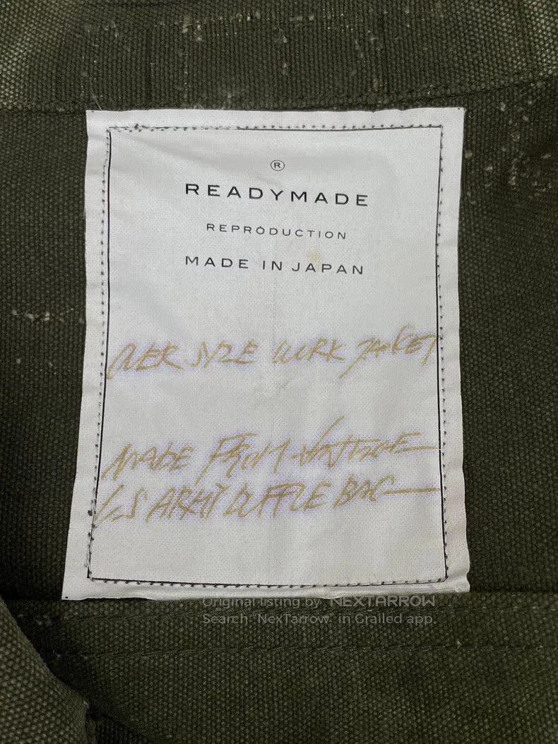 The Real McCoy's Readymade Vintage Military Work Jacket. Size US S / EU 44-46 / 1 - 3 Thumbnail