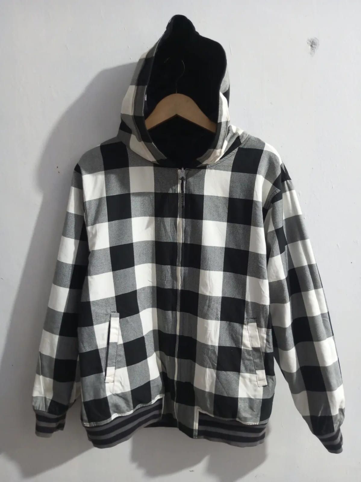Japanese Brand Dig deep poem full print reversible hoodie Size US L / EU 52-54 / 3 - 11 Thumbnail