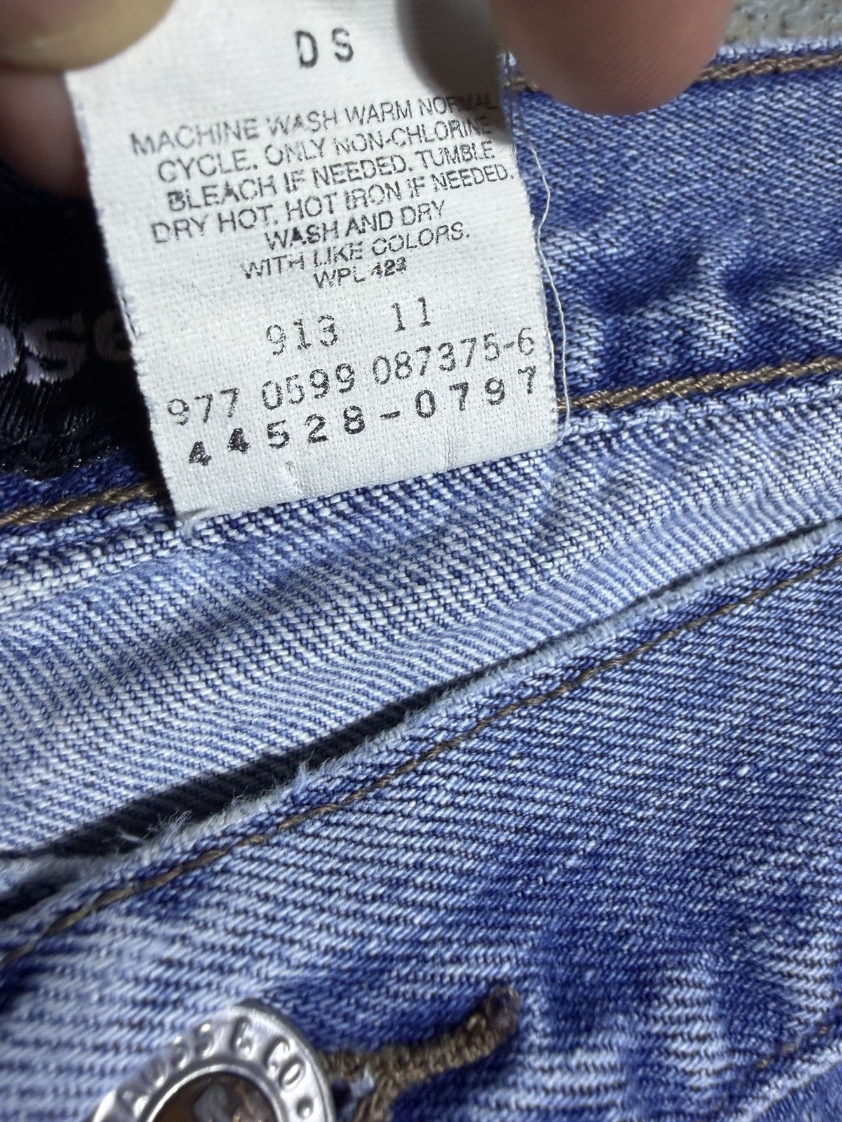 Levi's Vintage Distressed Silver Tab Levi’s denim jeans Size US 38 / EU 54 - 5 Thumbnail