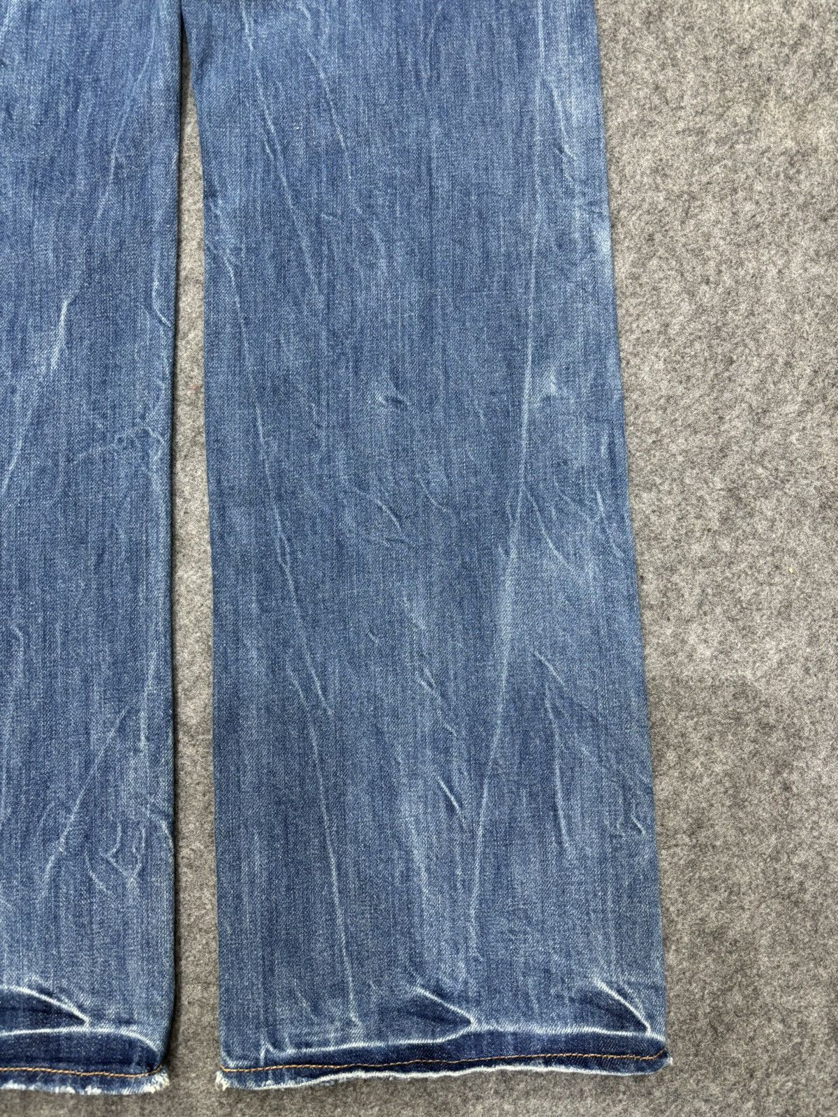 Hollister 💥90s Style💥Hollister Heavy Distressed Style Denim F636 Size US 33 - 15 Thumbnail