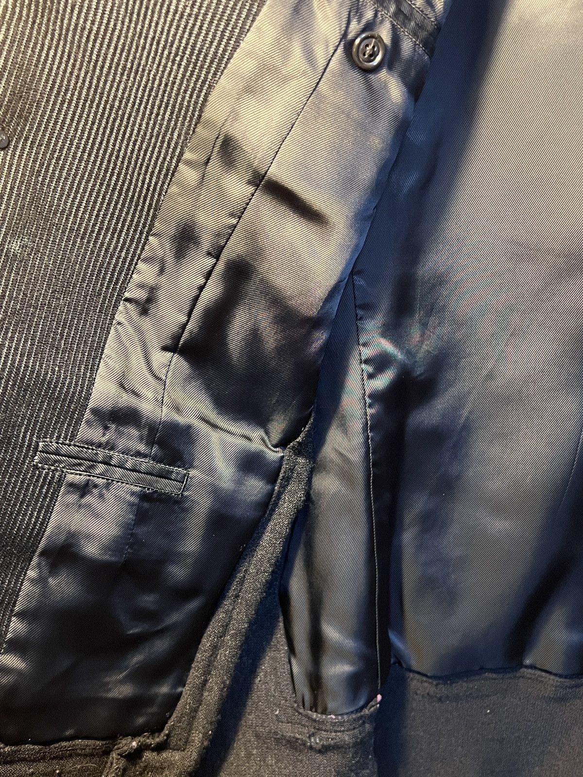 Jun Takahashi Undercover Blazer Black Custom Size 38R - 5 Thumbnail