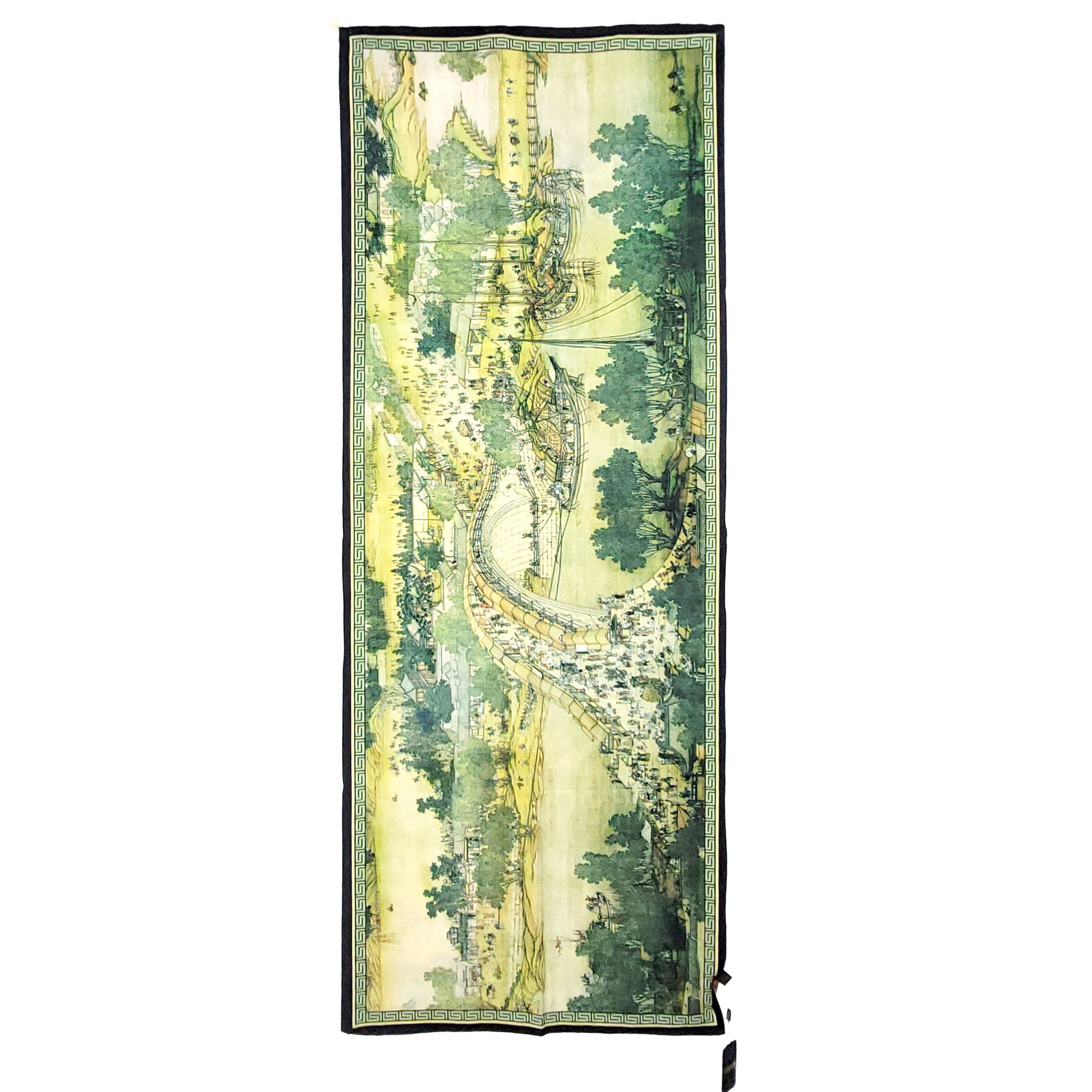 Other Double-Sided Silk Scarf 27"x70" Long Rectangle 3306 Size ONE SIZE - 1 Thumbnail