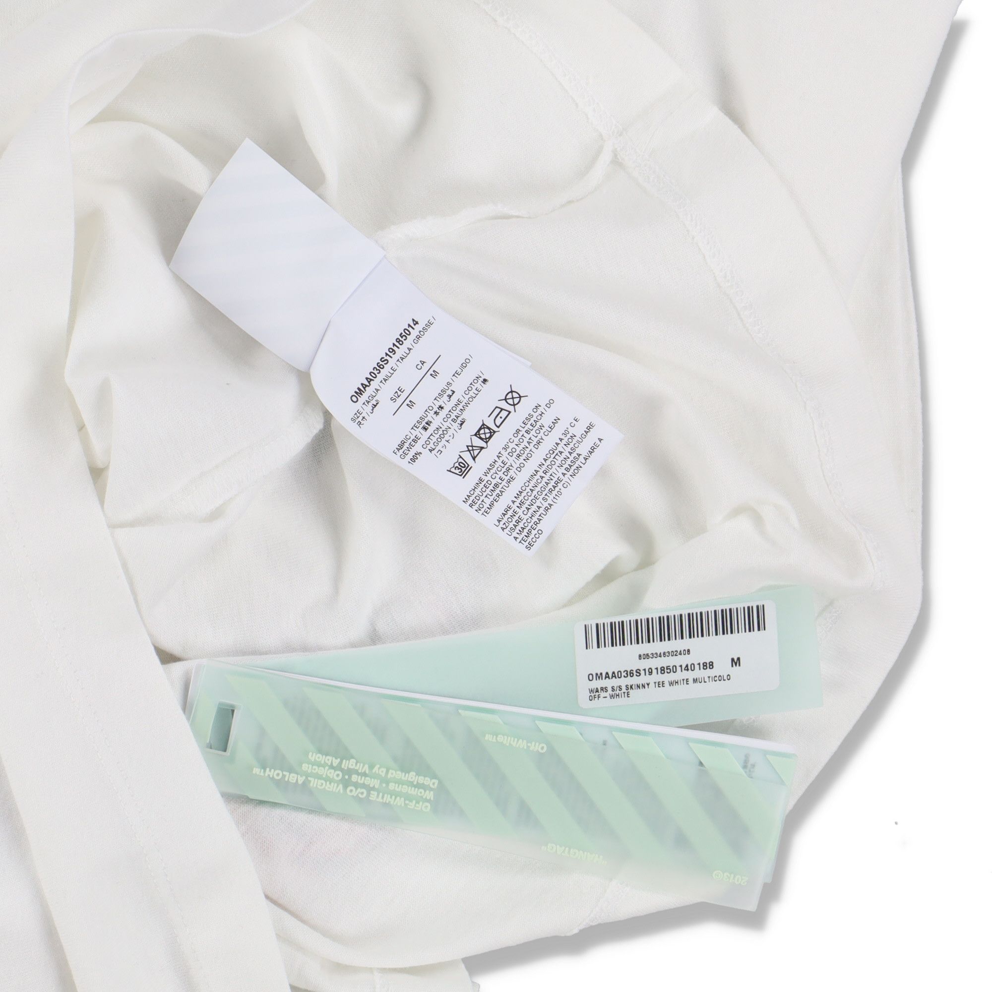 Off-White White Dondi Graffiti Logo T-shirt Size US M / EU 48-50 / 2 - 3 Thumbnail