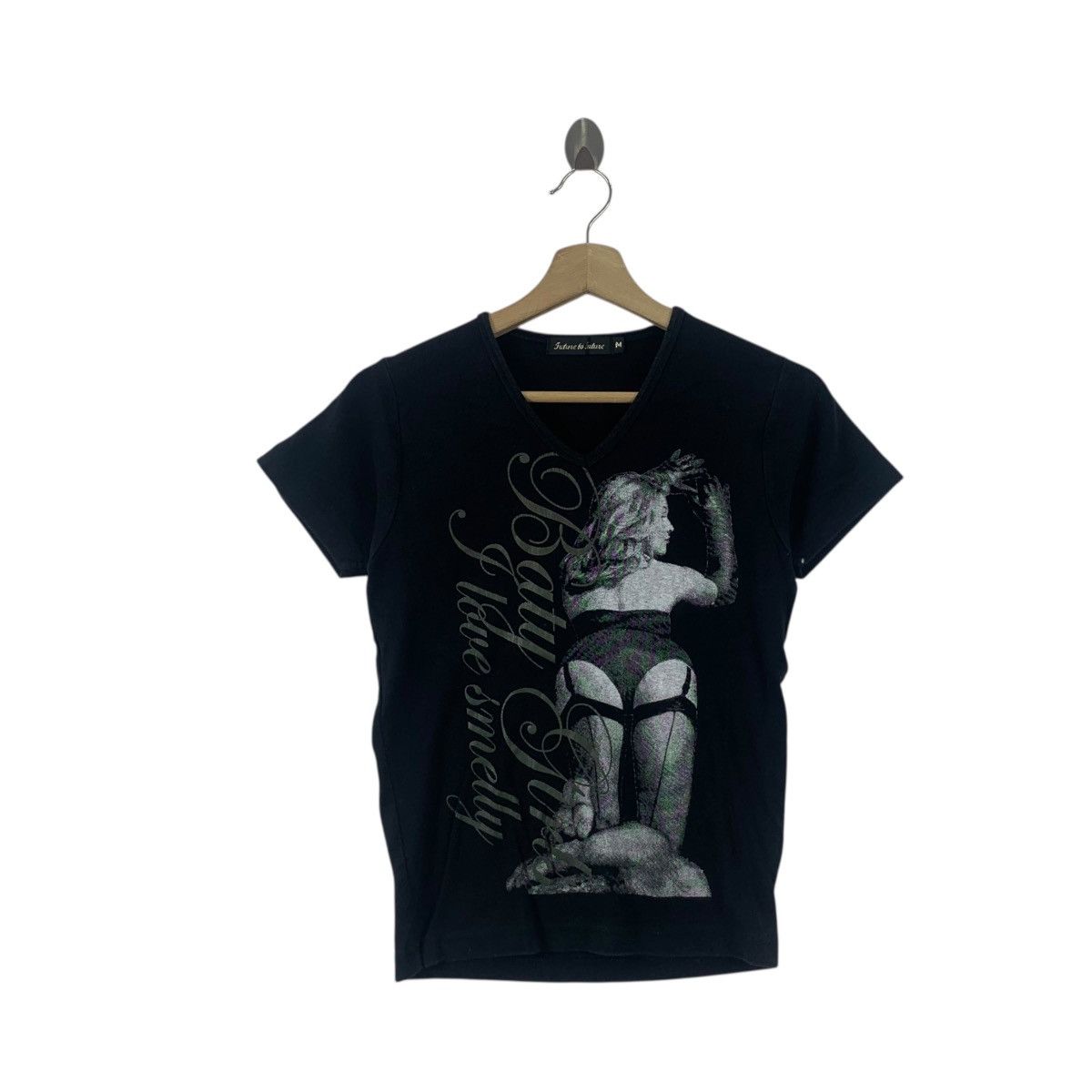 Future FUTURE TO FUTURE Glamour Girl Punk Rebel Tee Shirt Top Size M / US 6-8 / IT 42-44 - 1 Thumbnail
