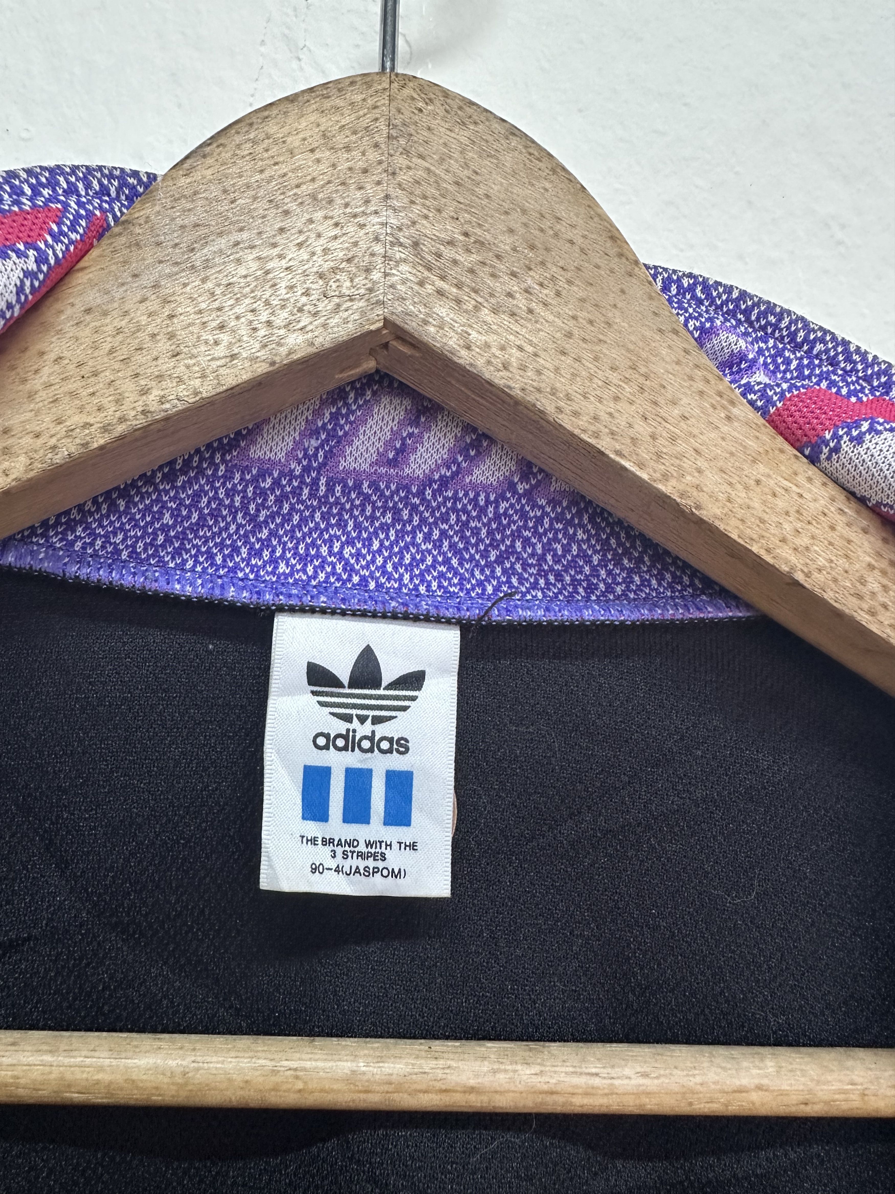 Adidas Rare!! Vintage 90s Adidas Jaspo Sweatshirt Size US M / EU 48-50 / 2 - 9 Thumbnail