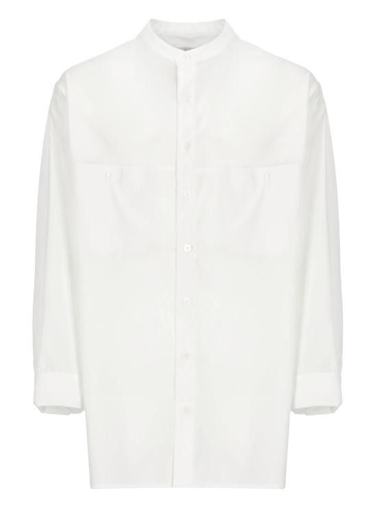 Yohji Yamamoto YOHJI YAMAMOTO Men Long Tops HPB02001 White Size US M / EU 48-50 / 2 - 1 Thumbnail