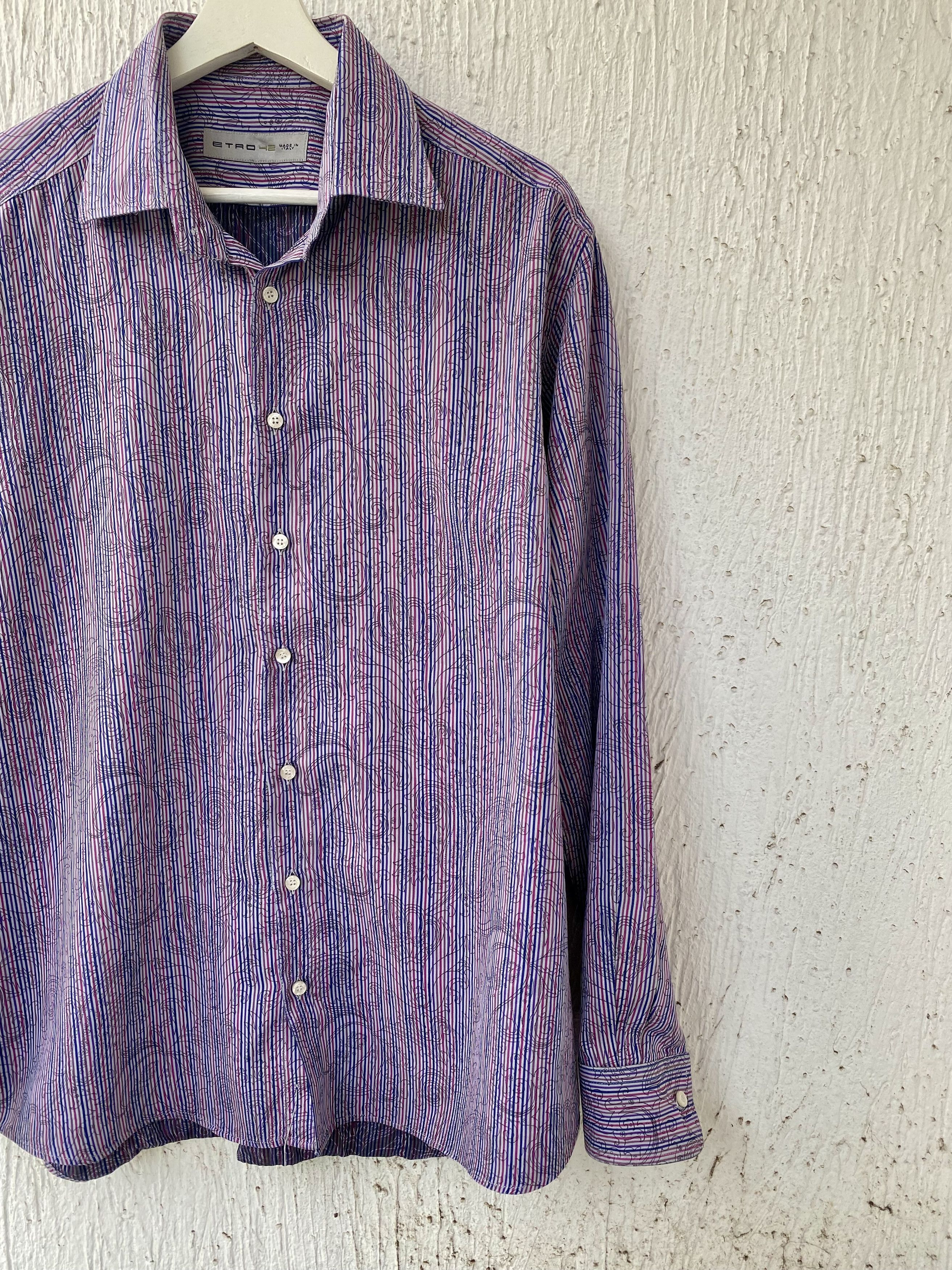 Etro paisley print shirt Size US M / EU 48-50 / 2 - 2 Thumbnail
