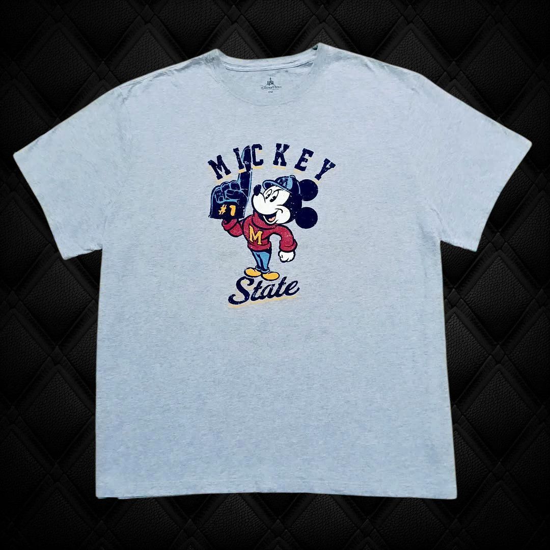 Disney Disney Parks Mickey Mouse State Tee Shirt ( XXL ) Size US XXL / EU 58 / 5 - 2 Thumbnail