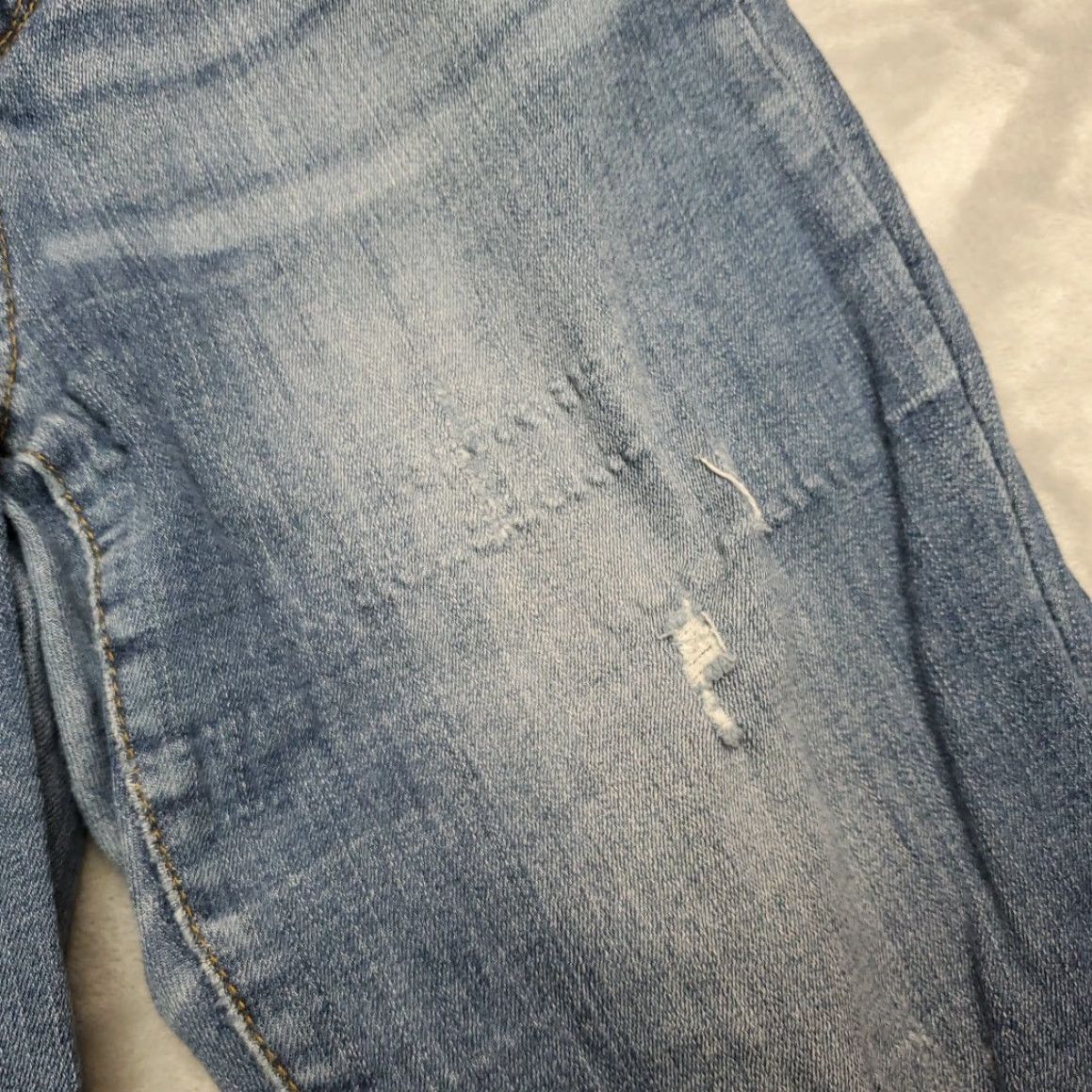 Vintage VINTAGE Judy Blue Jeans Women 30 Distressed Whiskered Faded Stretch Relaxed fit JB82271 Size 30" / US 8 / IT 44 - 3 Thumbnail