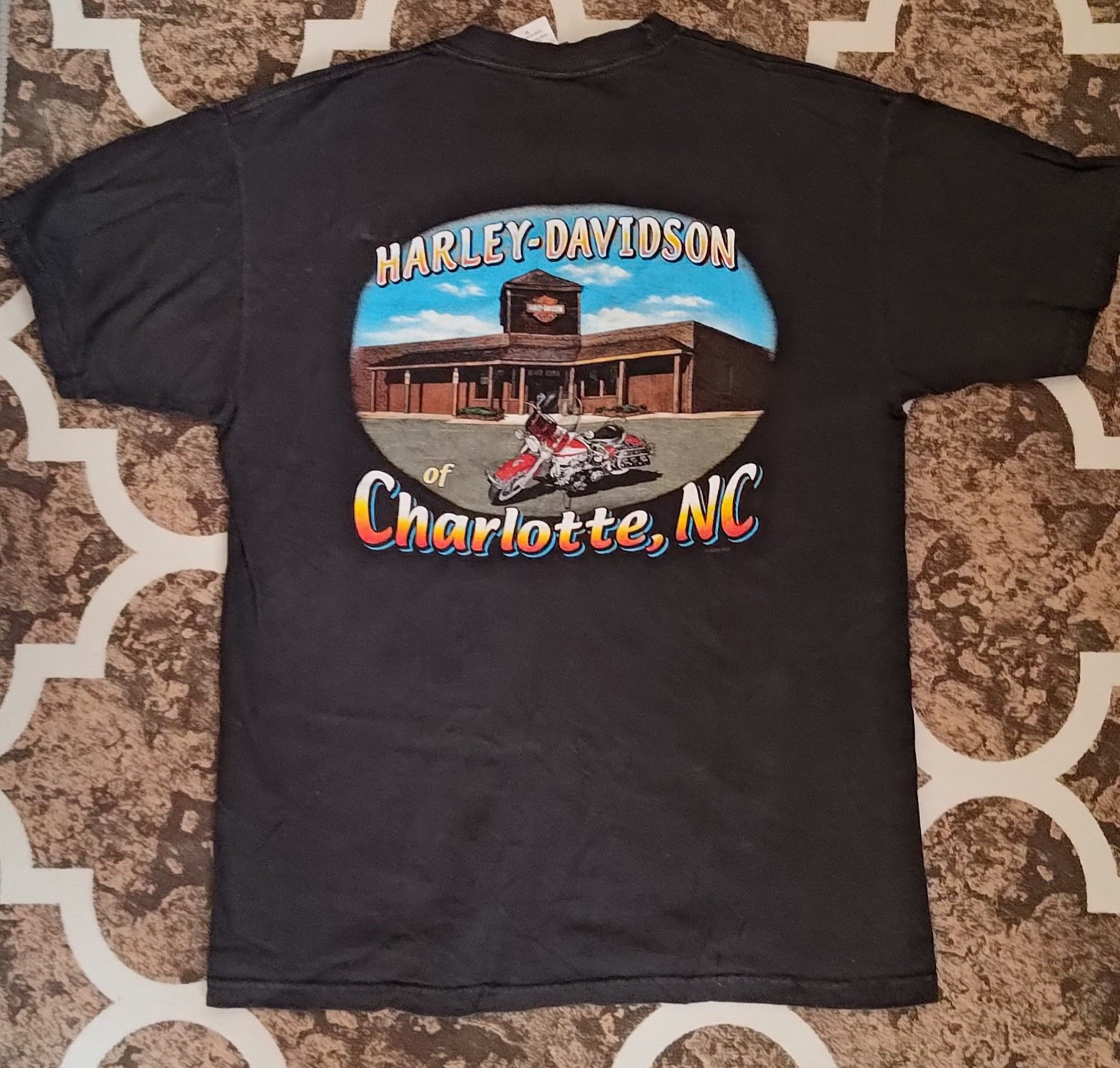 Harley Davidson Vintage Harley Davidson T-shirt Size US M / EU 48-50 / 2 - 2 Thumbnail