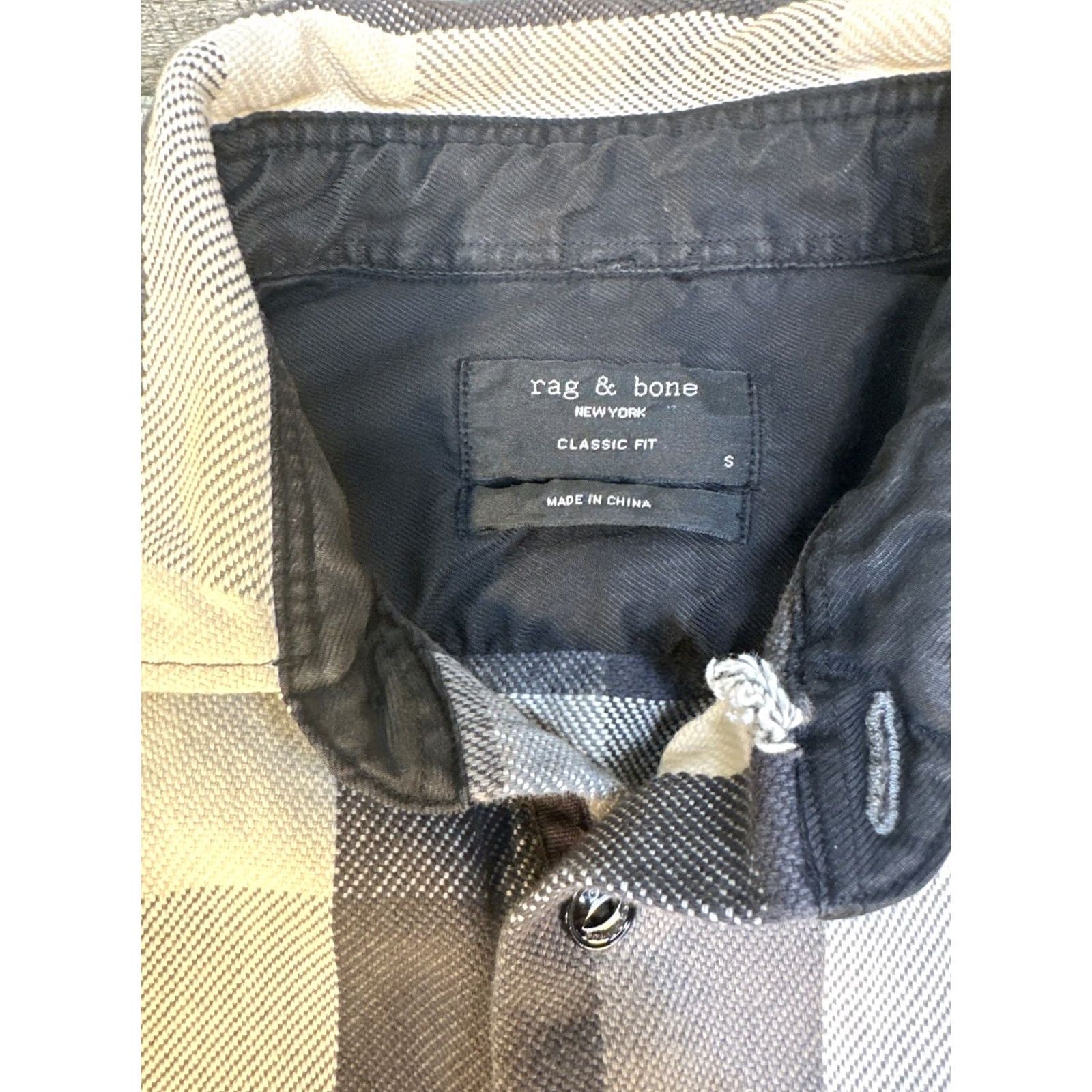 Rag & Bone Rag & Bone Men’s New York Classic Fit Flannel Shirt S Long Sleeve Multicolor Button-Up Regular Size Small Mens Size US S / EU 44-46 / 1 - 2 Thumbnail