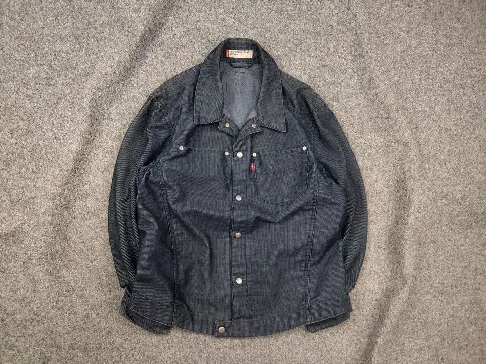 Levi's Vintage 00's Levi's Engineered Jeans Corduroy Trucker Jacket Size US M / EU 48-50 / 2 - 1 Thumbnail