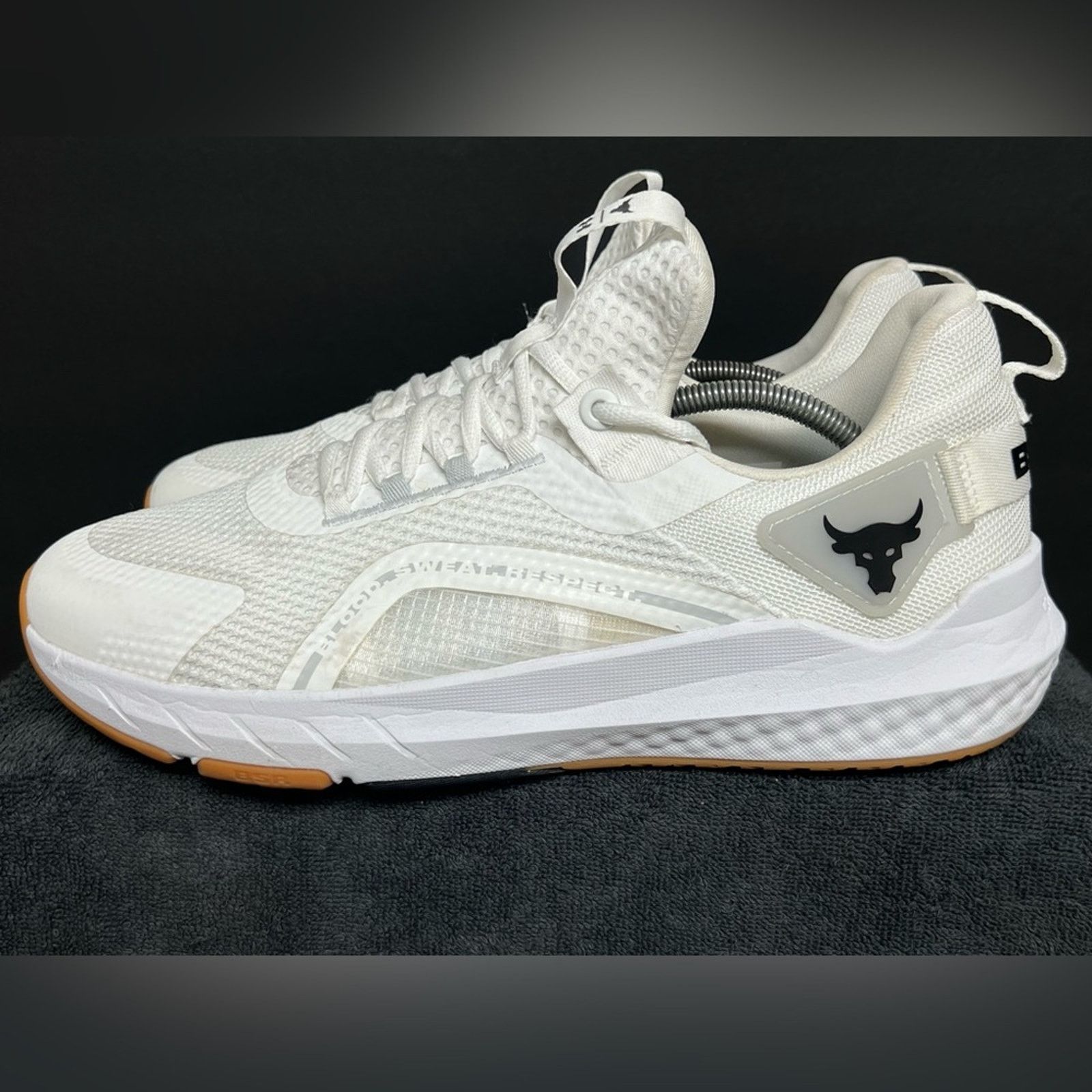 Under Armour Under Armour Project Rock BSR 4 WHITE Men Shoes SIZE 13 NICE Size US 13 / EU 46 - 1 Thumbnail