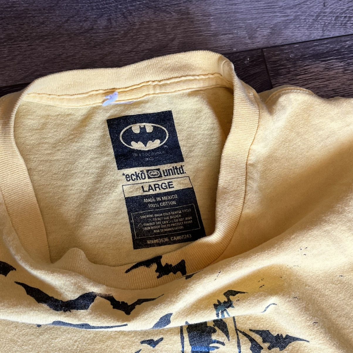 Ecko Unltd. Vintage Y2K Ecko Unlimited DC Comics Batman Graphic T Shirt Size US L / EU 52-54 / 3 - 4 Thumbnail