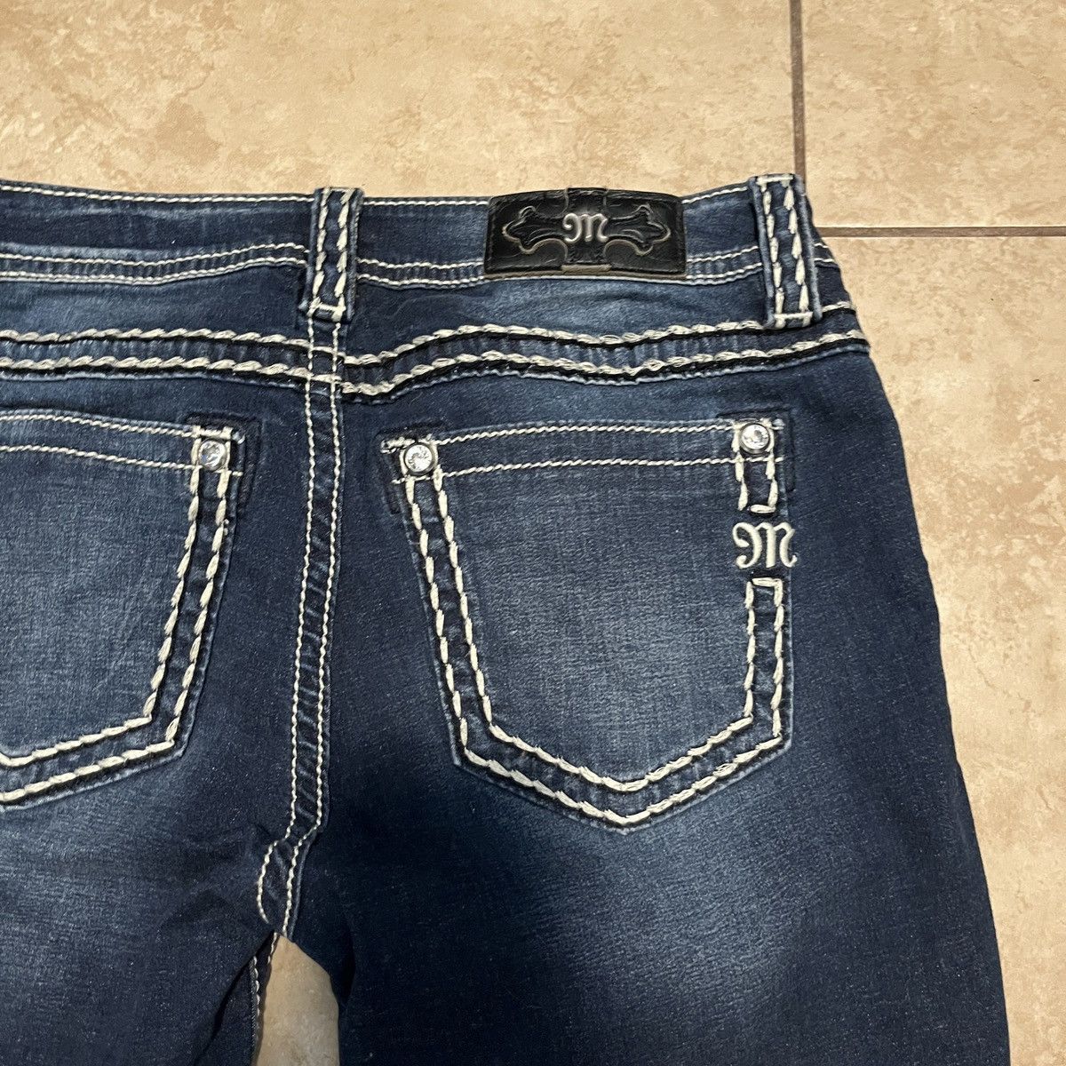 Miss Me × Vintage Miss Me Mid Rise Skinny Jeans Size 28" / US 6 / IT 42 - 5 Thumbnail