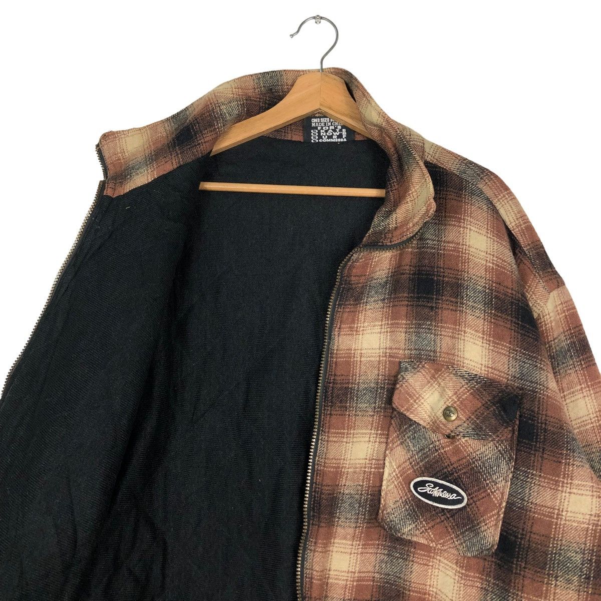 Hysteric Glamour 🔥CHECKED TARTAN DESIGN ANORAK JACKET SCOMTHESSA Size US L / EU 52-54 / 3 - 12 Thumbnail