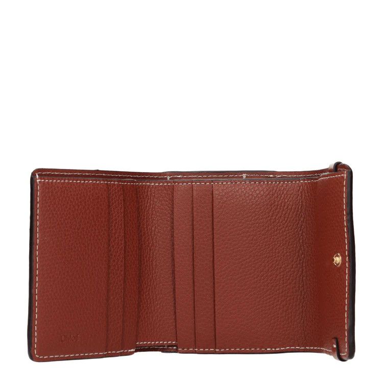 Chloe ob1o1e1024 Size: OS / Leather Wallets in Brown Size ONE SIZE - 3 Thumbnail
